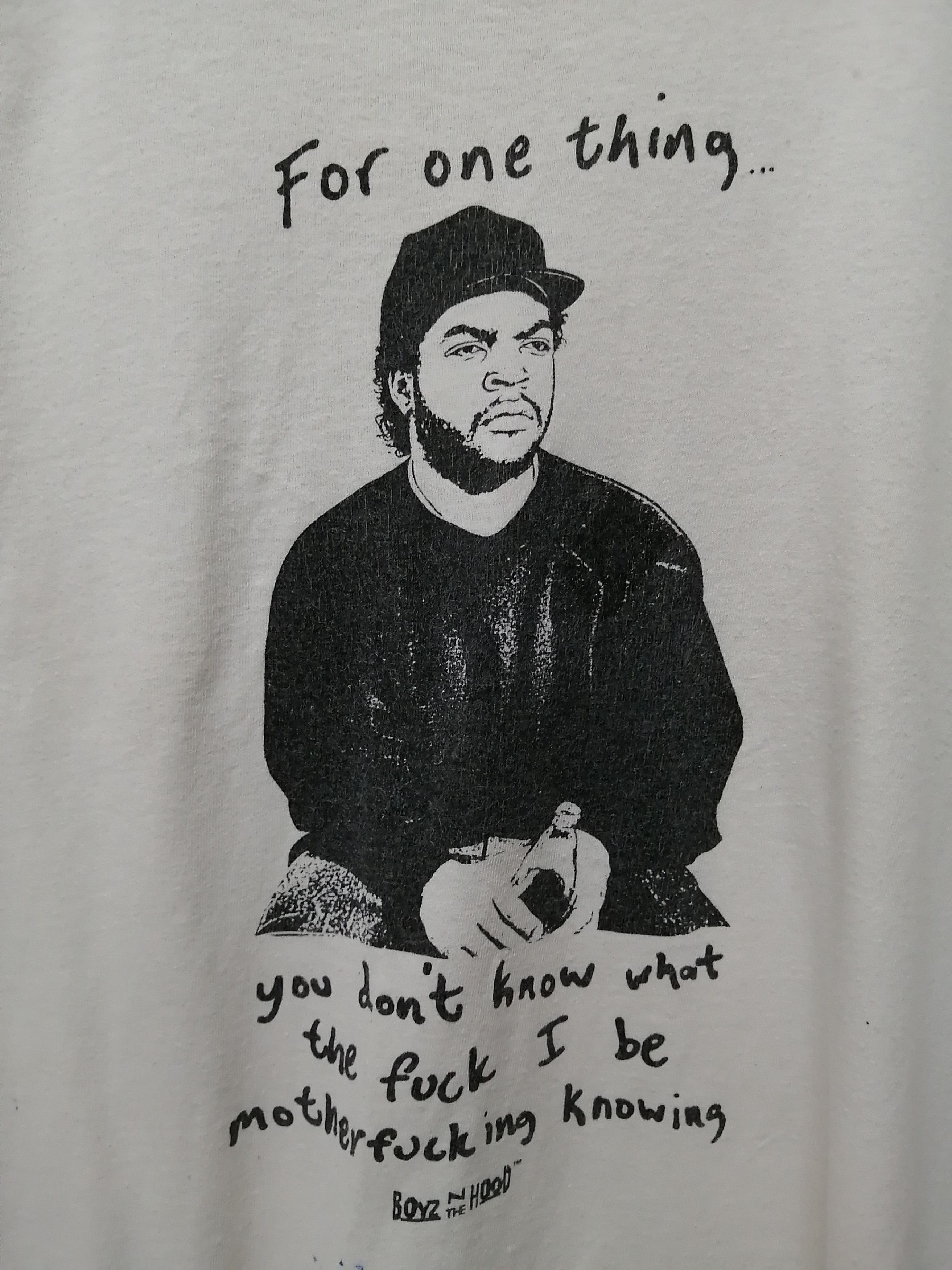 Rap Tees BOYS N THE HOOD Tshirt - Size Xl Size US XL / EU 56 / 4 - 4 Thumbnail