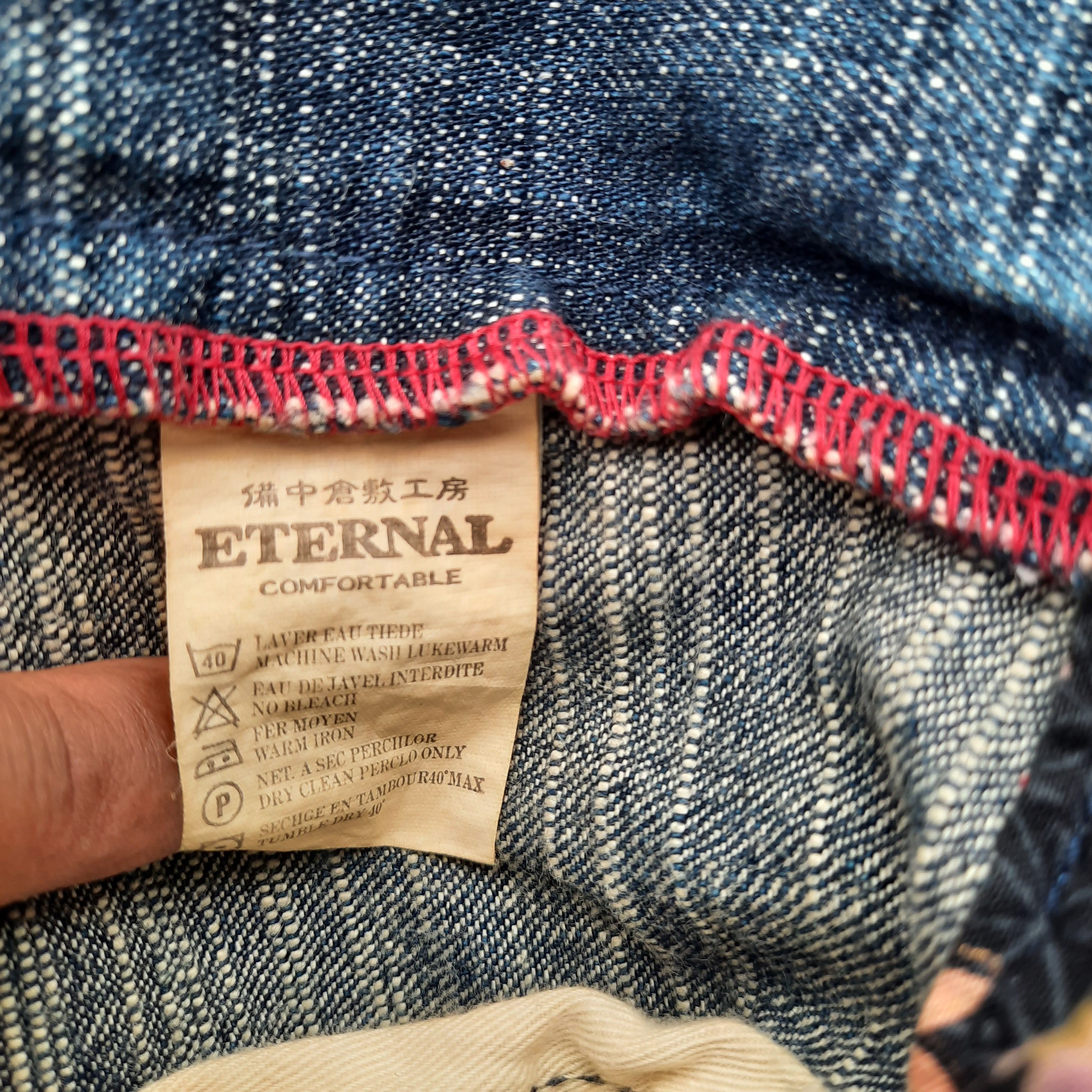 Eternal × Japanese Brand Enternal Nice Design Denim Size US 30 / EU 46 - 5 Thumbnail