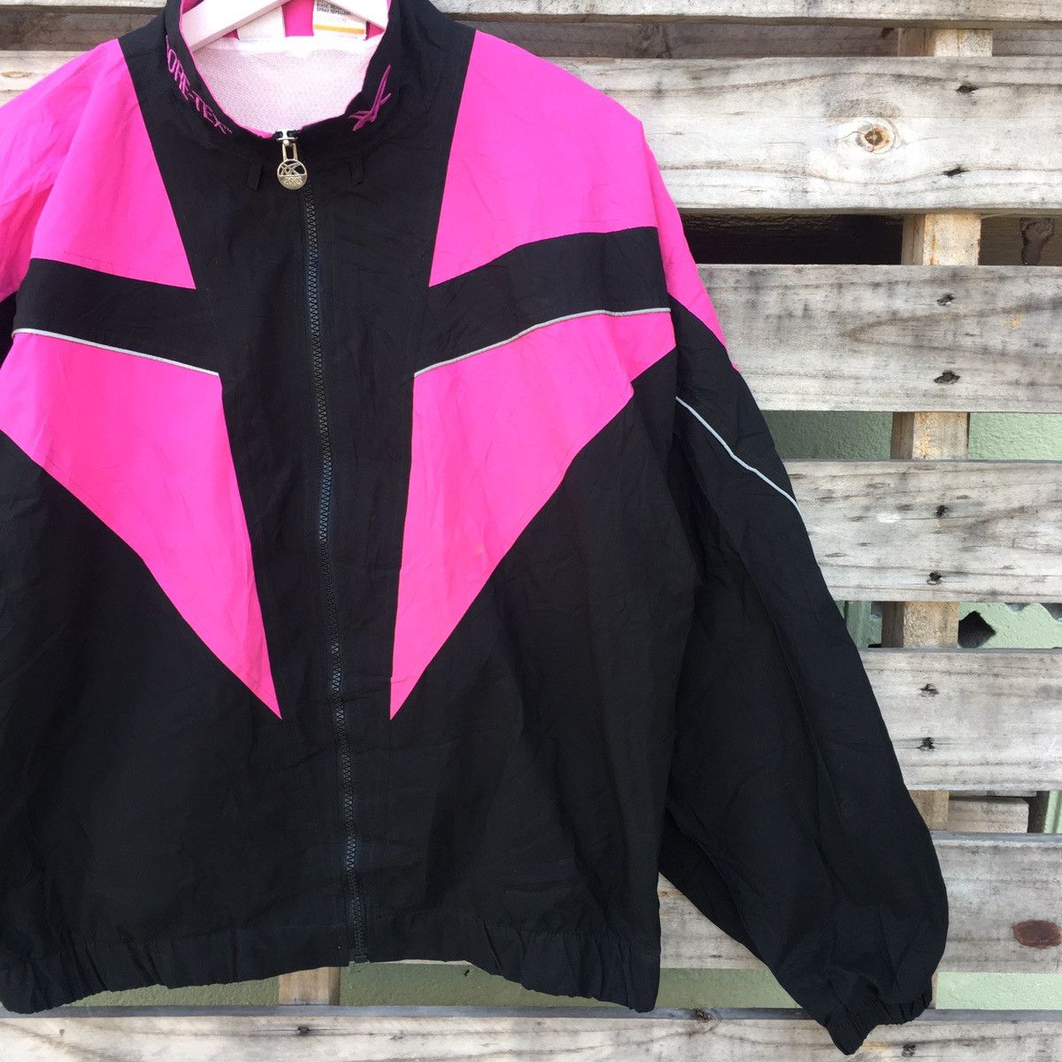Asics × Goretex Asics Gore-Tex x Zipper x Jacket x Vintage Size US L / EU 52-54 / 3 - 2 Thumbnail
