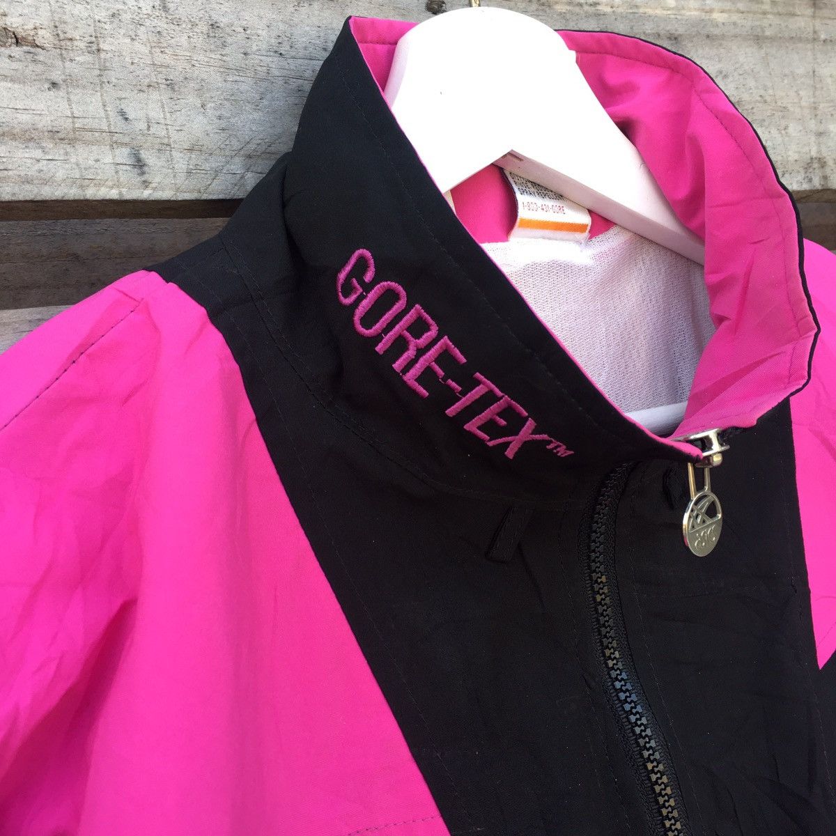 Asics × Goretex Asics Gore-Tex x Zipper x Jacket x Vintage Size US L / EU 52-54 / 3 - 3 Thumbnail