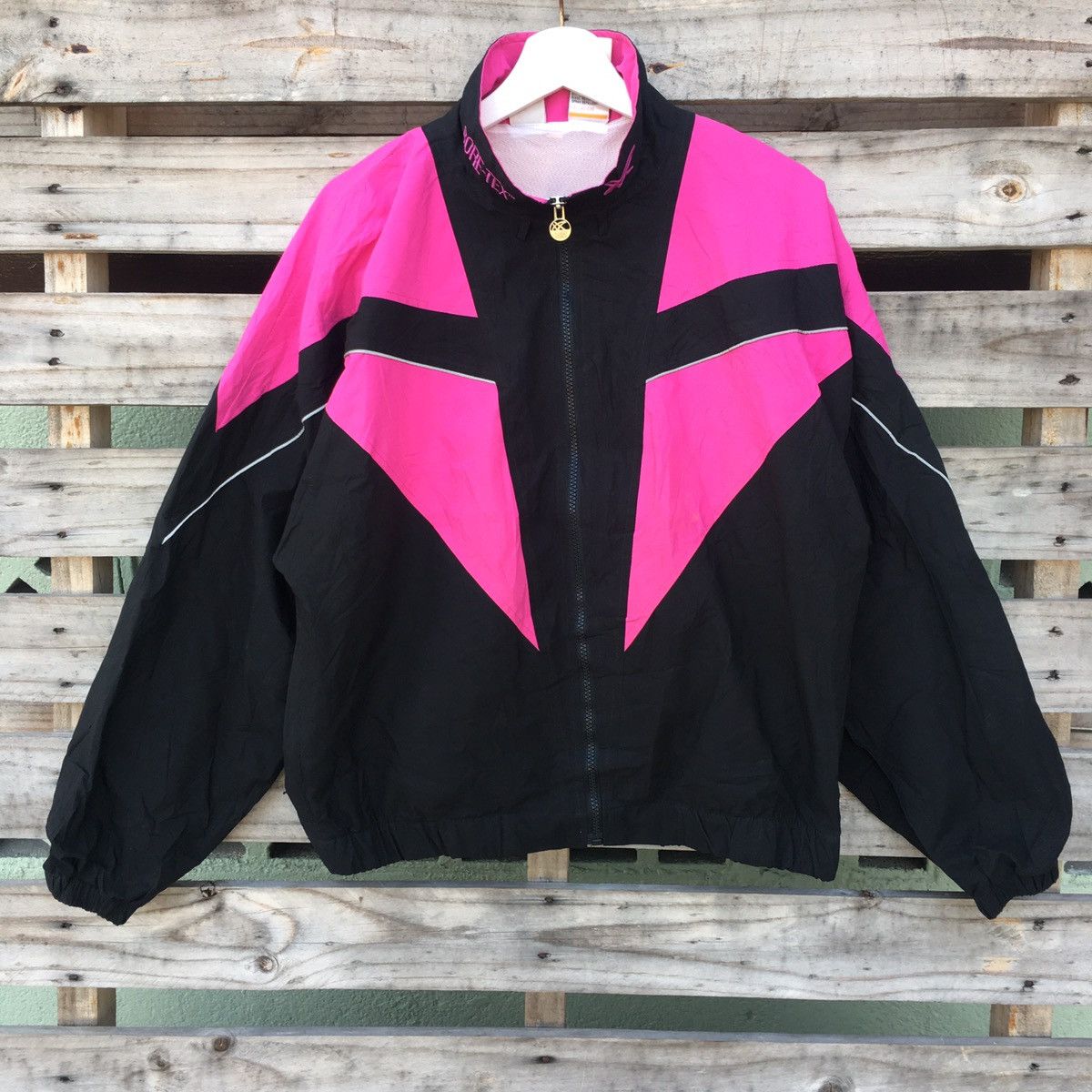 Asics × Goretex Asics Gore-Tex x Zipper x Jacket x Vintage Size US L / EU 52-54 / 3 - 1 Thumbnail