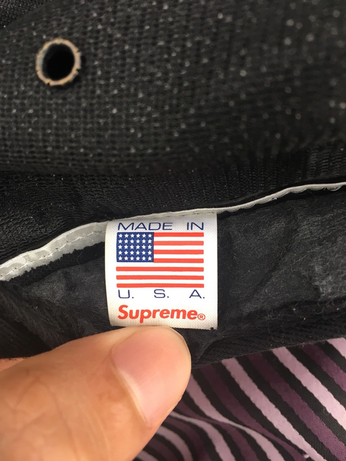 Supreme Supreme 5 panel (Plaine Stripe Hat) Size ONE SIZE - 3 Thumbnail