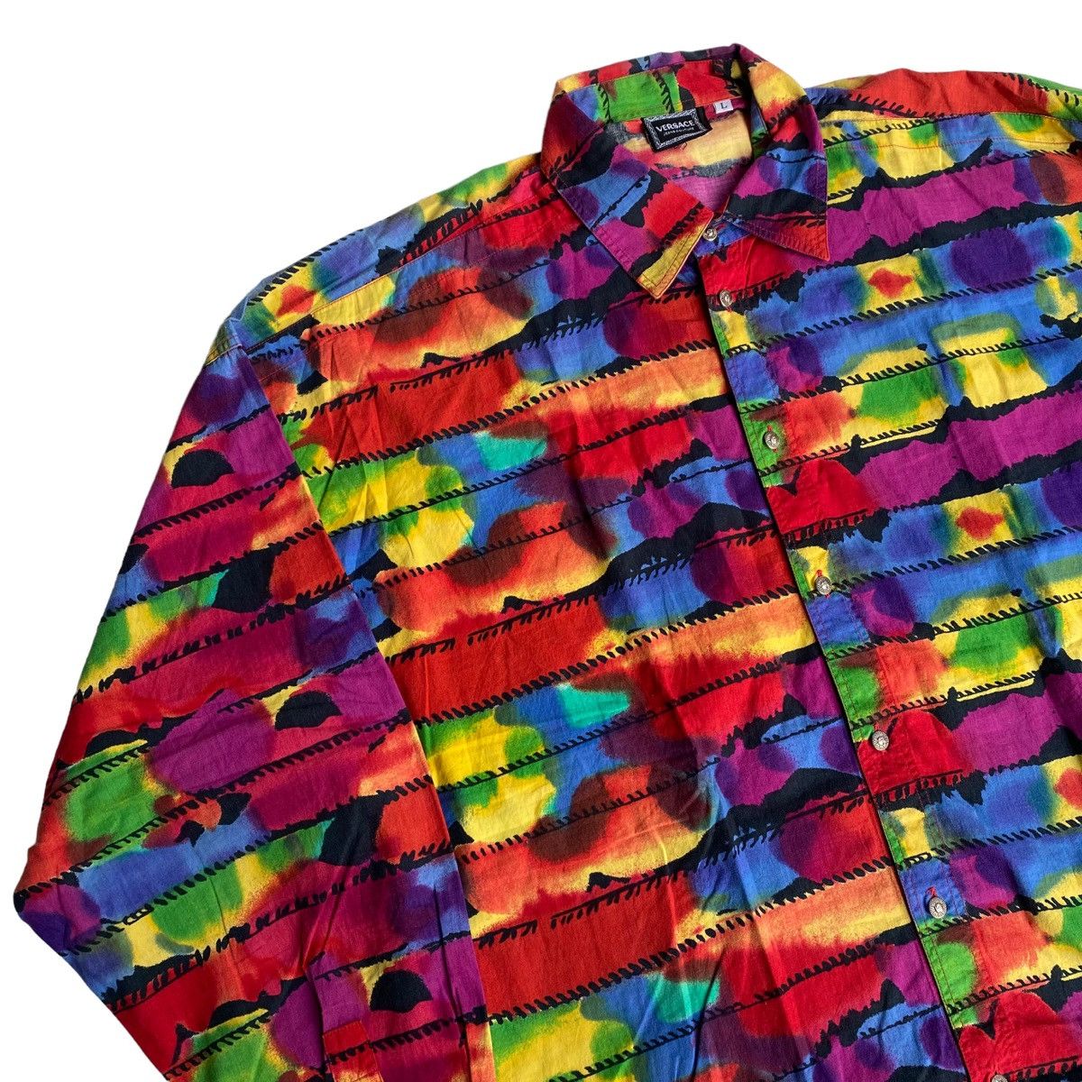 Versace Versace Shirt Size US L / EU 52-54 / 3 - 3 Thumbnail