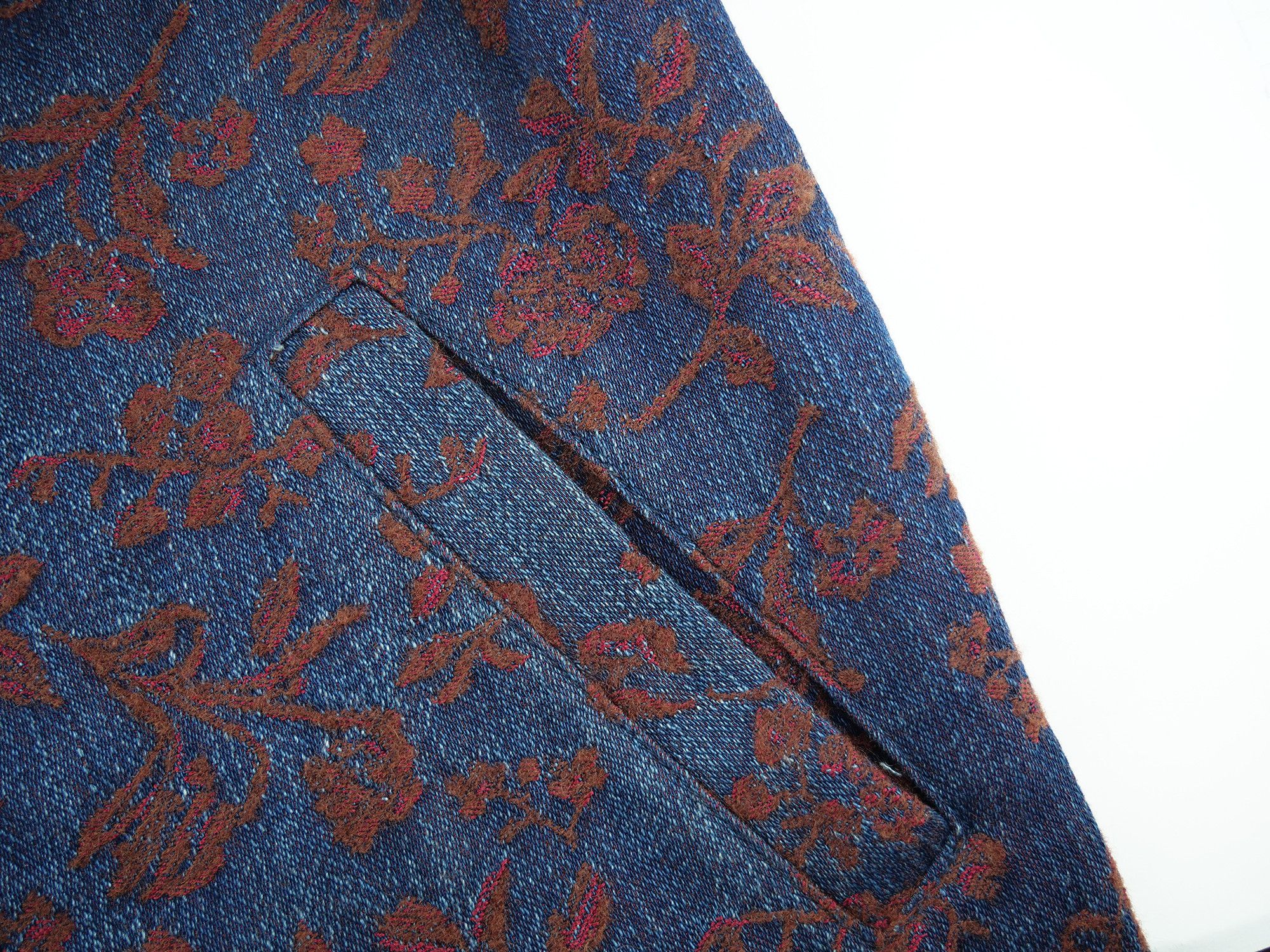 Our Legacy Our Legacy AW14 Flower Indigo Wool jacket Size US M / EU 48-50 / 2 - 6 Thumbnail