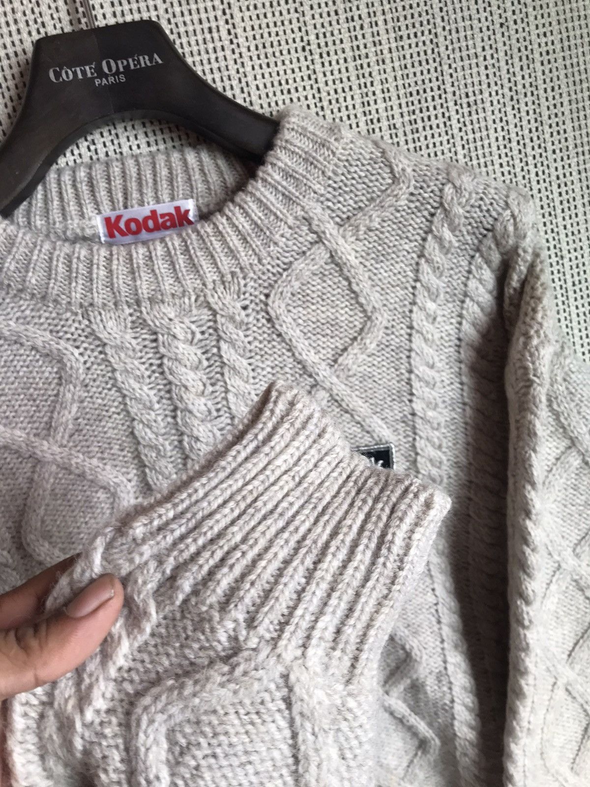 USA Olympics 🔥VINTAGE KNIT SWEATER KODAK IMAGING SPONSOR OLYMPIC VERYRARE Size US L / EU 52-54 / 3 - 5 Thumbnail