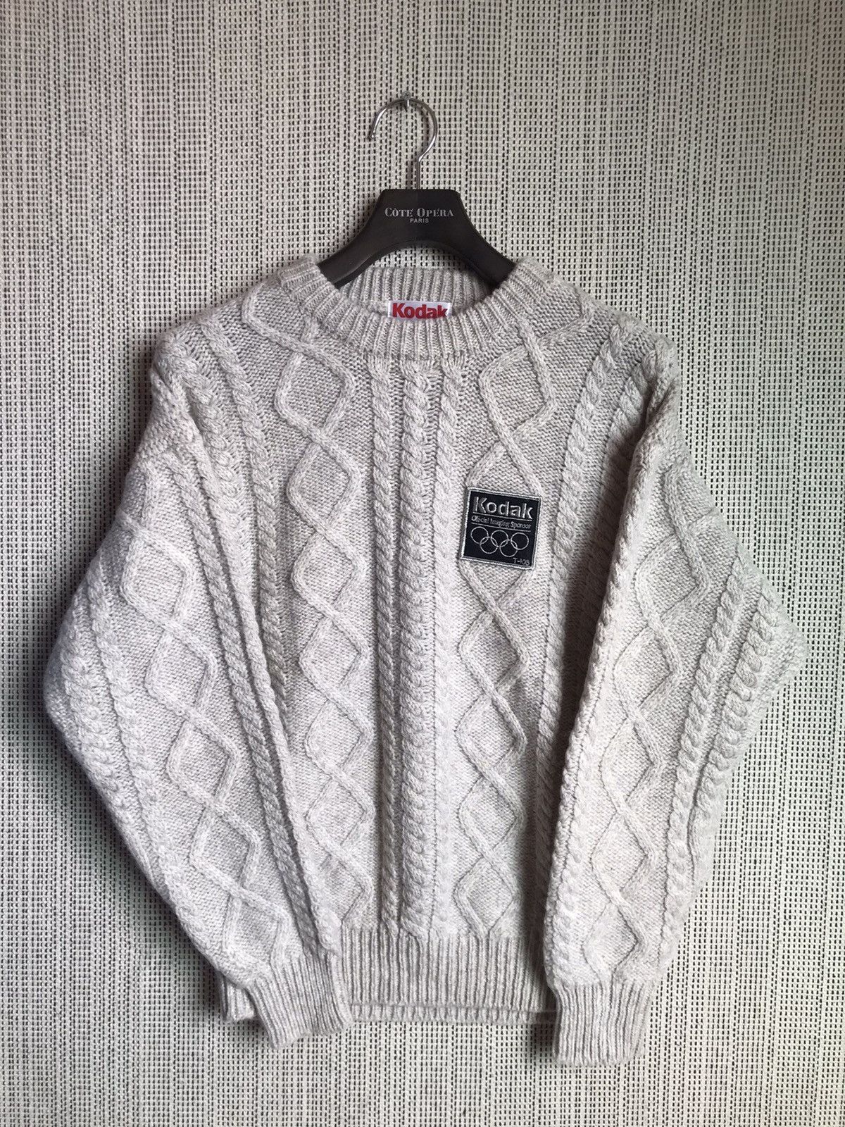 USA Olympics 🔥VINTAGE KNIT SWEATER KODAK IMAGING SPONSOR OLYMPIC VERYRARE Size US L / EU 52-54 / 3 - 1 Thumbnail