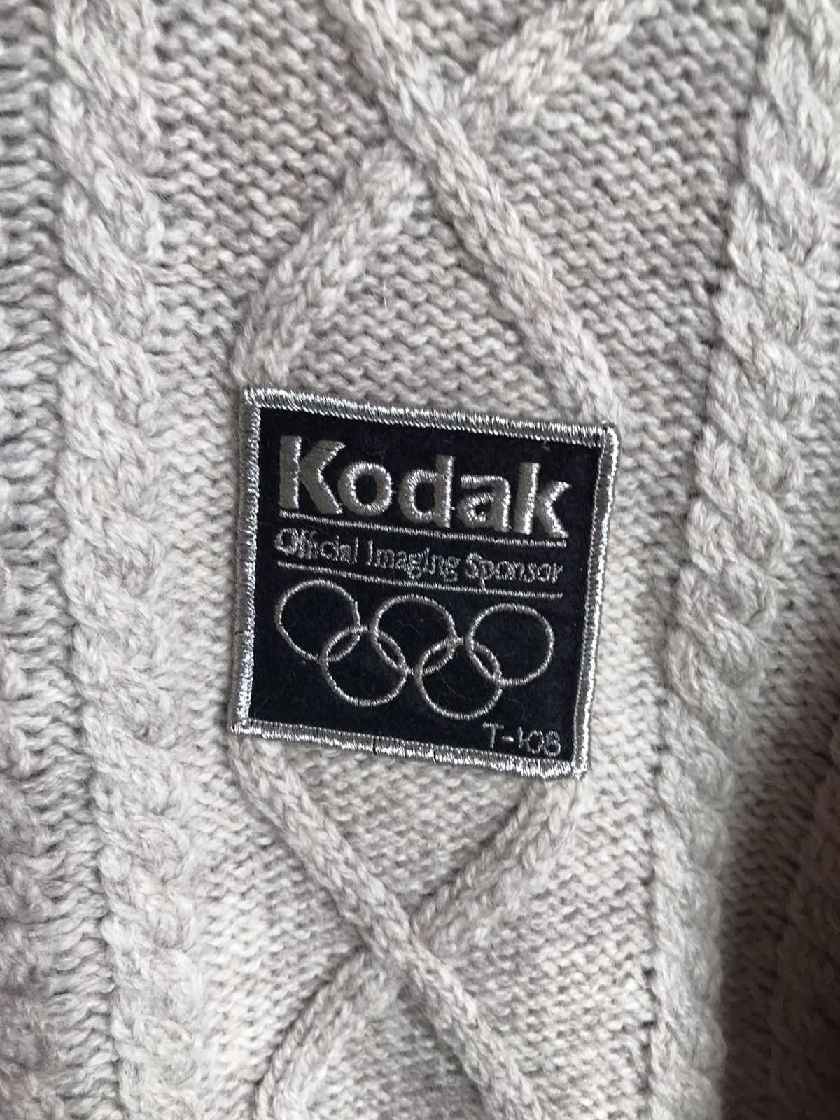 USA Olympics 🔥VINTAGE KNIT SWEATER KODAK IMAGING SPONSOR OLYMPIC VERYRARE Size US L / EU 52-54 / 3 - 2 Thumbnail