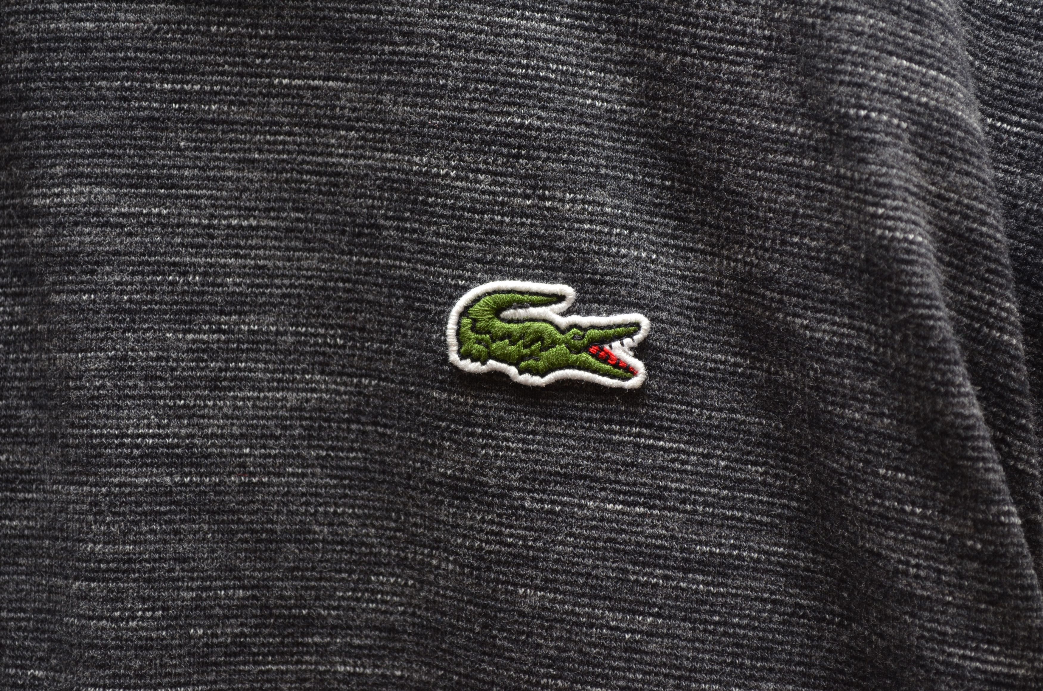 Lacoste Lacoste Grey Textured L/S Polo Shirt Size 6 XL Size US XL / EU 56 / 4 - 4 Thumbnail