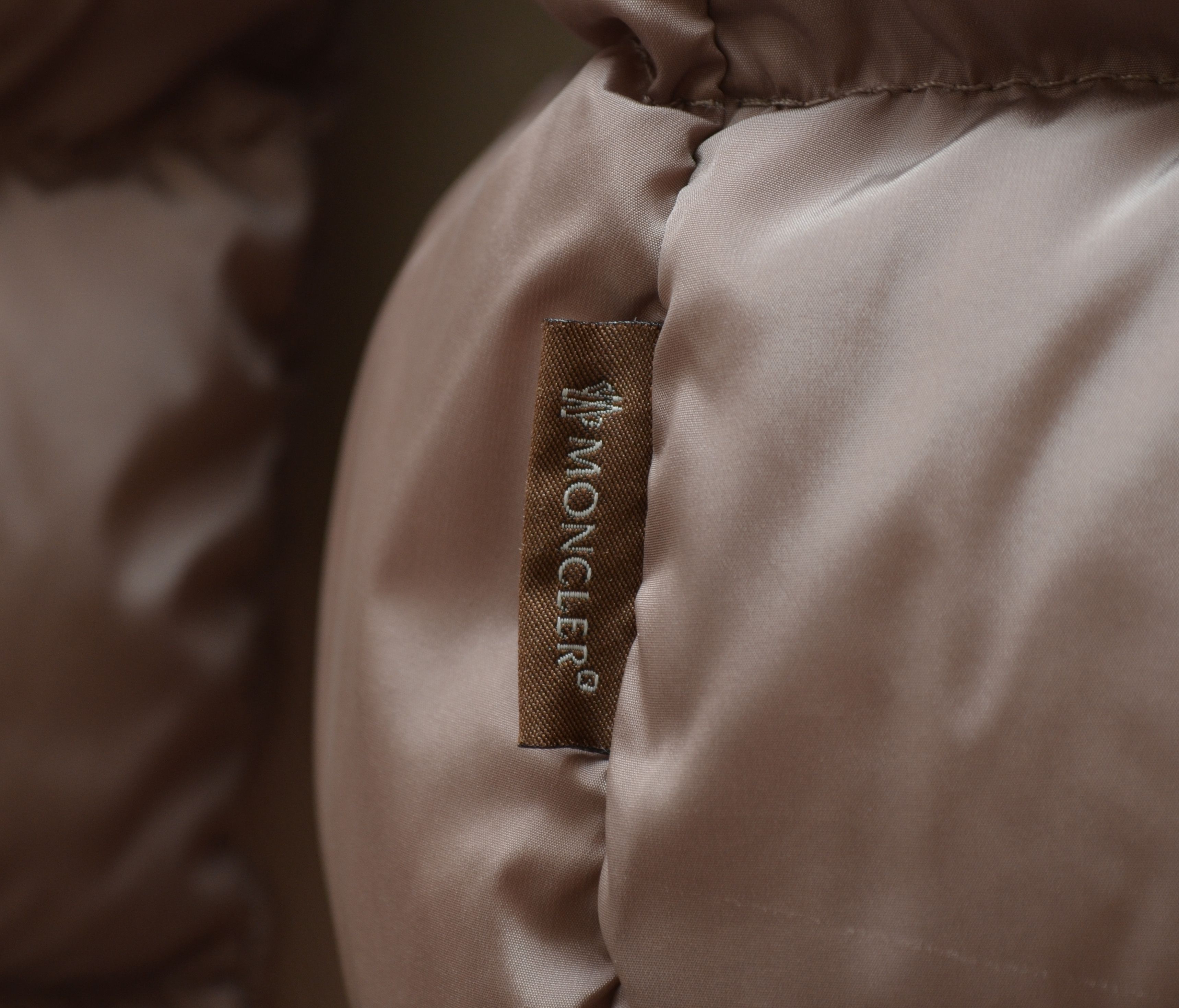 Designer × Moncler Moncler Arum Light Brown Down Jacket Size 2 M Size M / US 6-8 / IT 42-44 - 19 Thumbnail