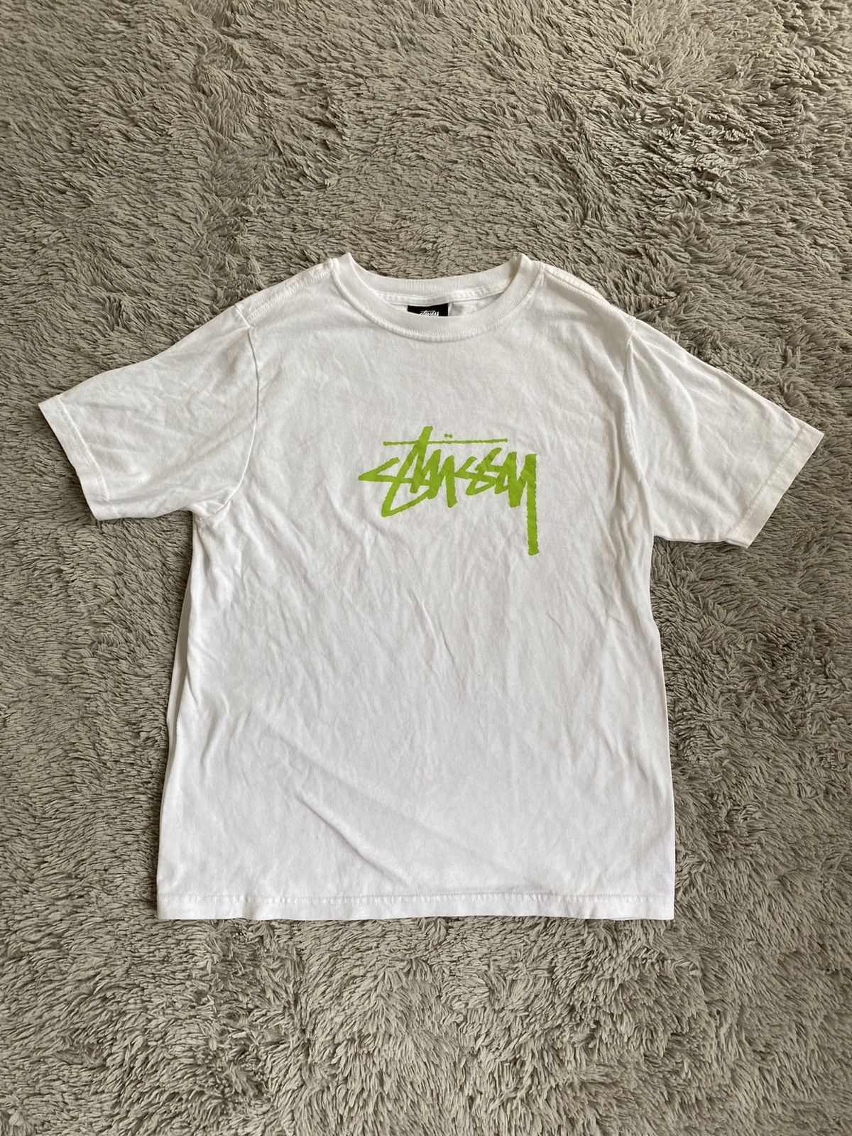 Stussy Stussy Center Logo Tee | Grailed