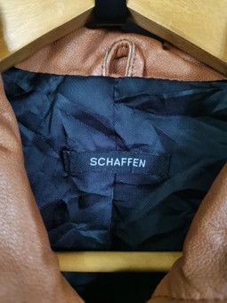 Japanese Brand Vintage Camel Leather Jacket By Schaffen Size US S / EU 44-46 / 1 - 4 Thumbnail