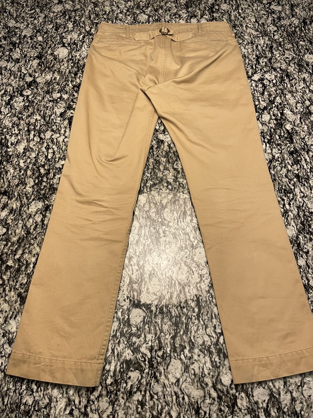 Visvim Visvim Khaki/Tan Chino Pants Size US 30 / EU 46 - 2 Thumbnail