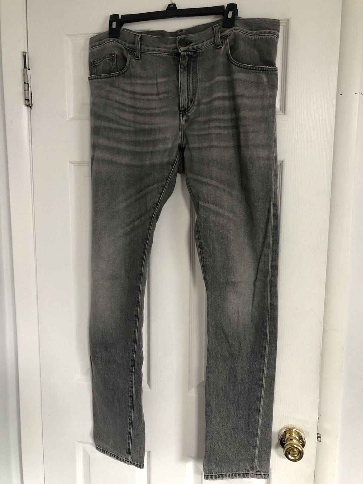 Saint Laurent D02 Denim Jeans Grey