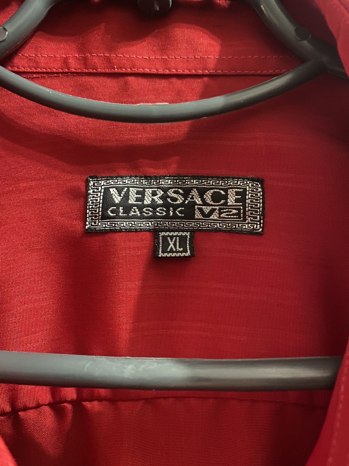 Versace Rare Vintage Shirt Versace V2 classic. Size US XL / EU 56 / 4 - 8 Thumbnail