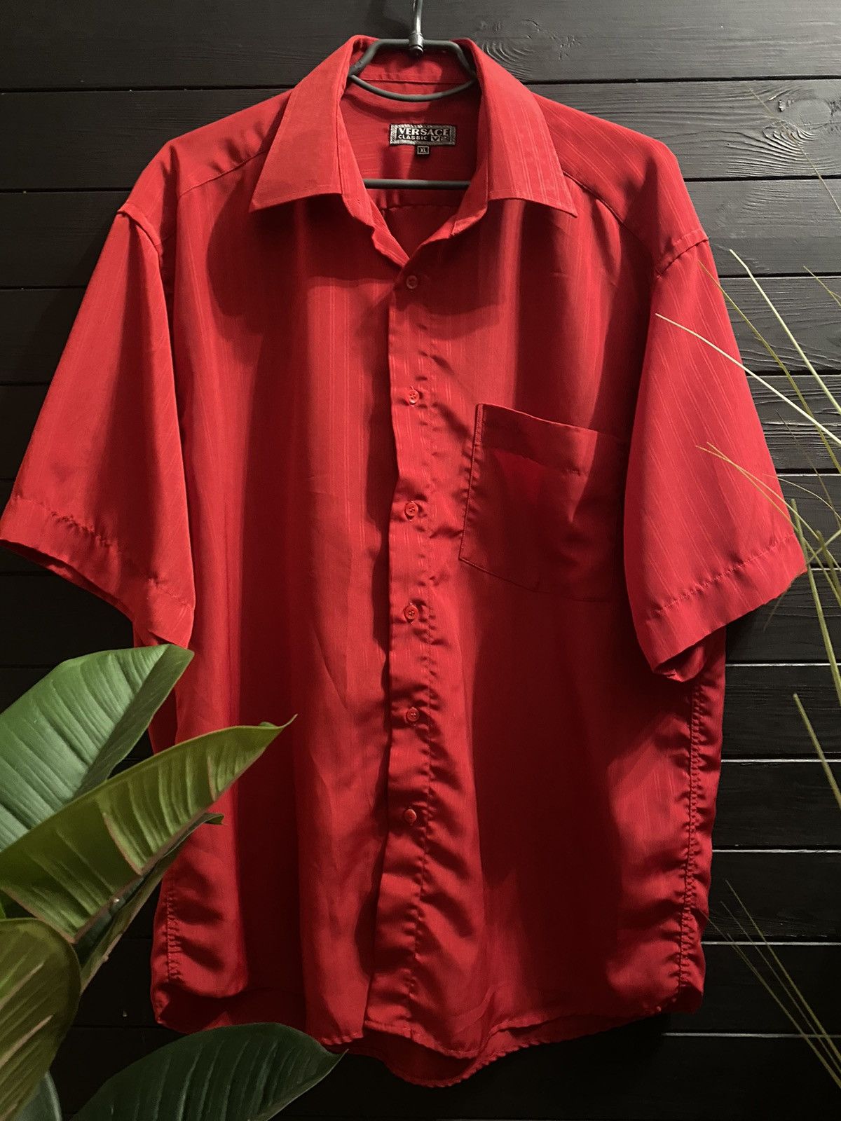 Versace Rare Vintage Shirt Versace V2 classic. Size US XL / EU 56 / 4 - 1 Thumbnail