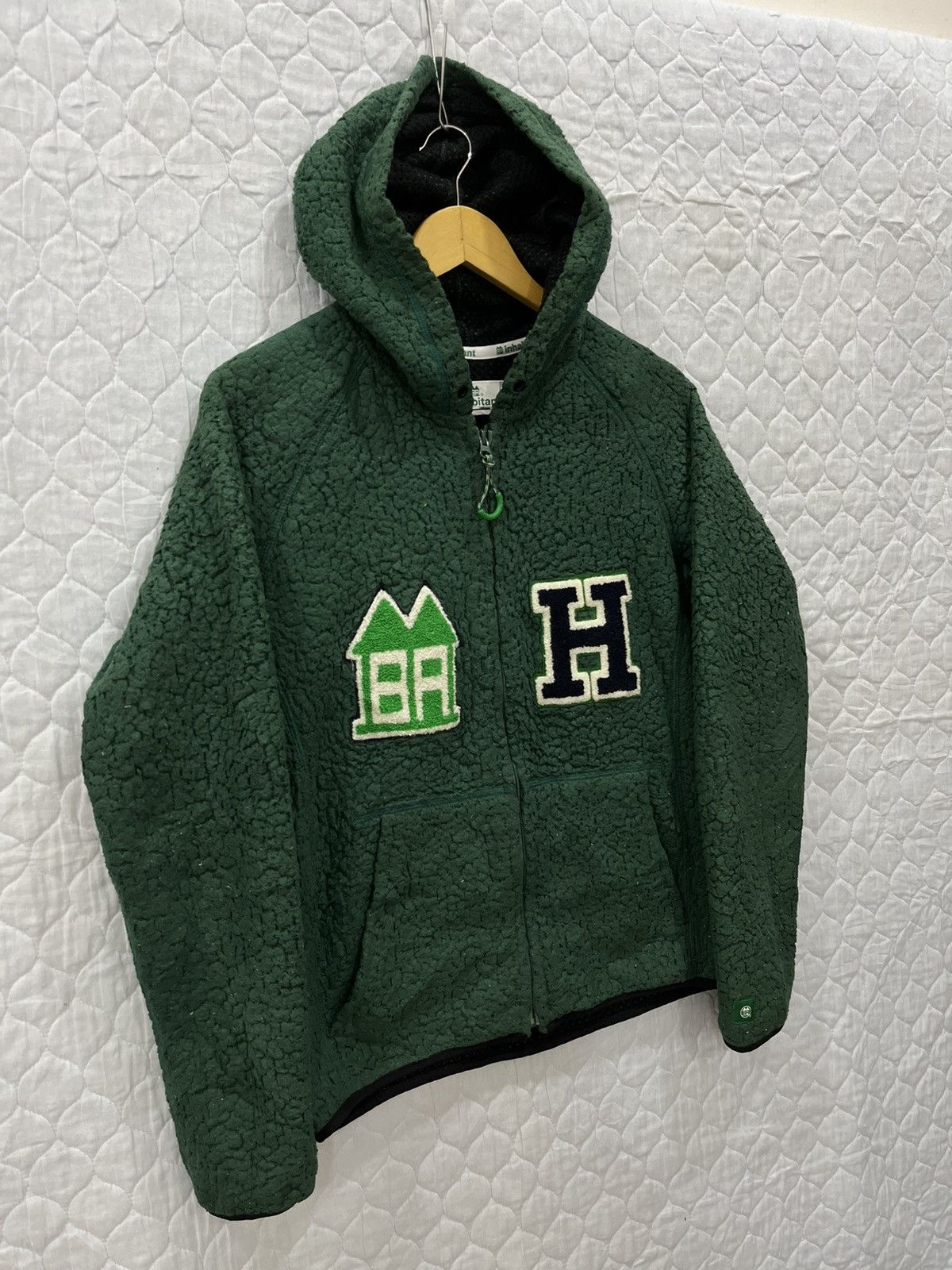 Hypebeast B64. INHABITANT HYPEBEAST HOODIE FLEECE JACKET Size US M / EU 48-50 / 2 - 3 Thumbnail