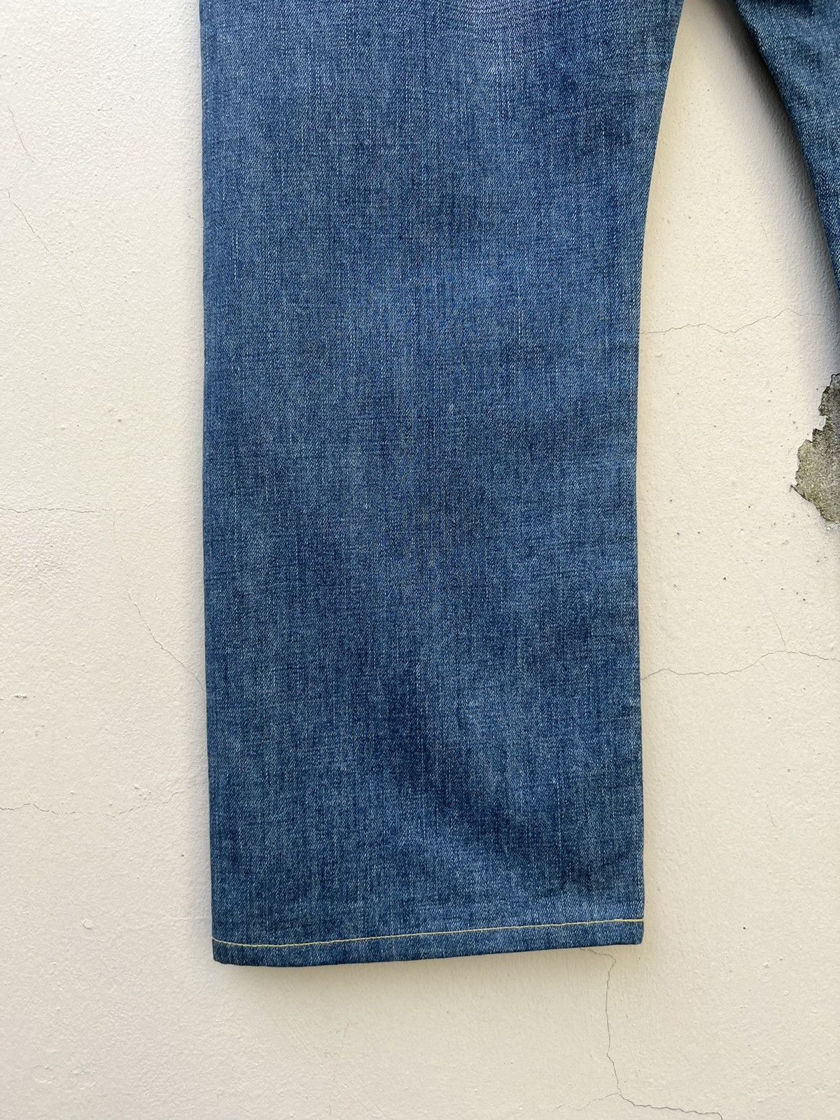 Bape × Nigo Vintage Bathing Ape Japan Bape Star Light Blue Denim Jeans Size US 34 / EU 50 - 17 Thumbnail