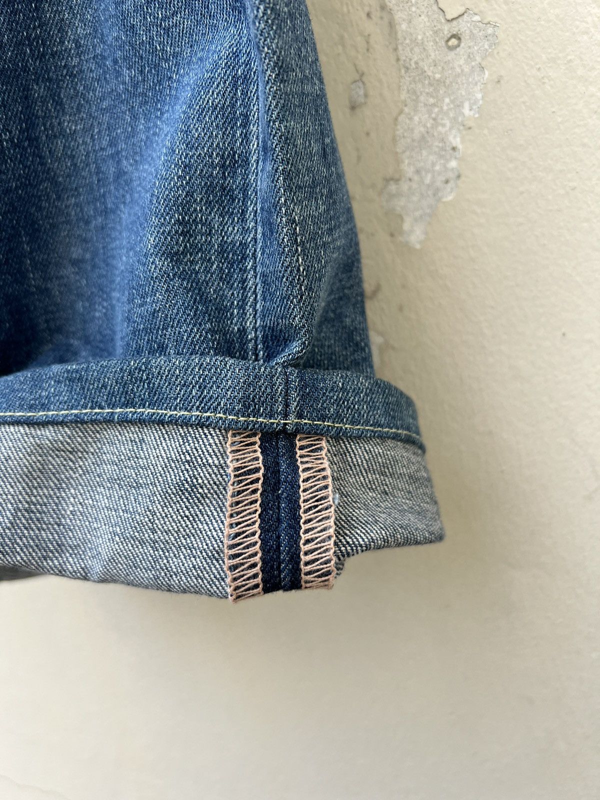 Bape × Nigo Vintage Bathing Ape Japan Bape Star Light Blue Denim Jeans Size US 34 / EU 50 - 14 Thumbnail