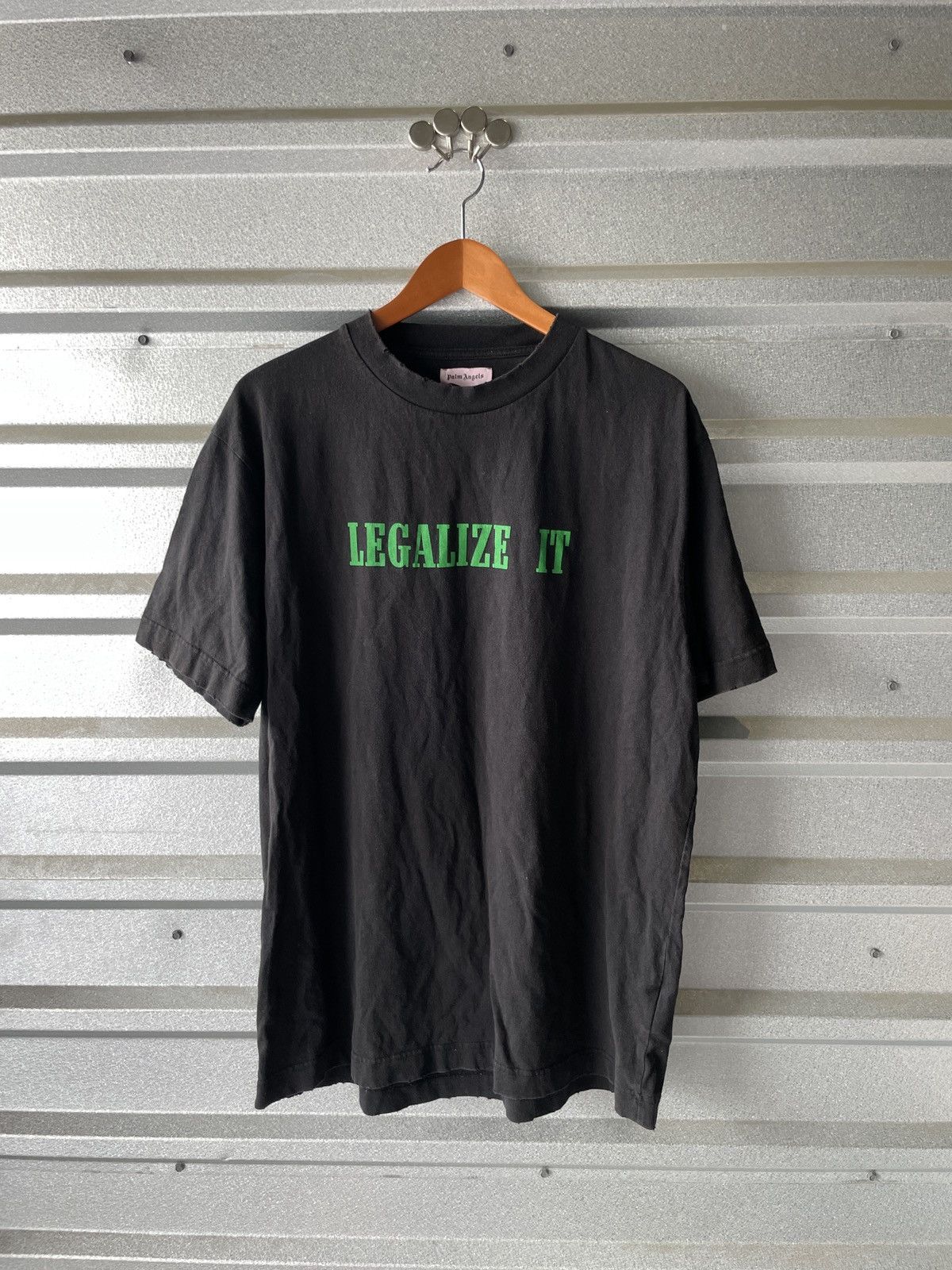 palm angels legalize it tee