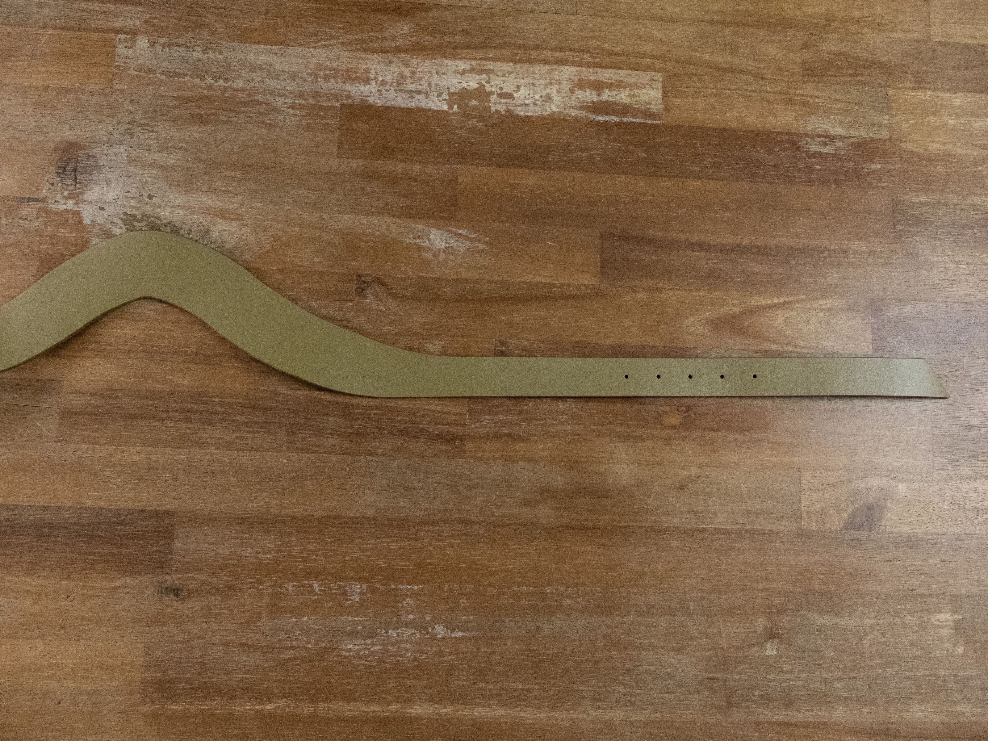 The Attico THE ATTICO green leather asymmetric logo buckle belt Medium Size ONE SIZE - 5 Thumbnail