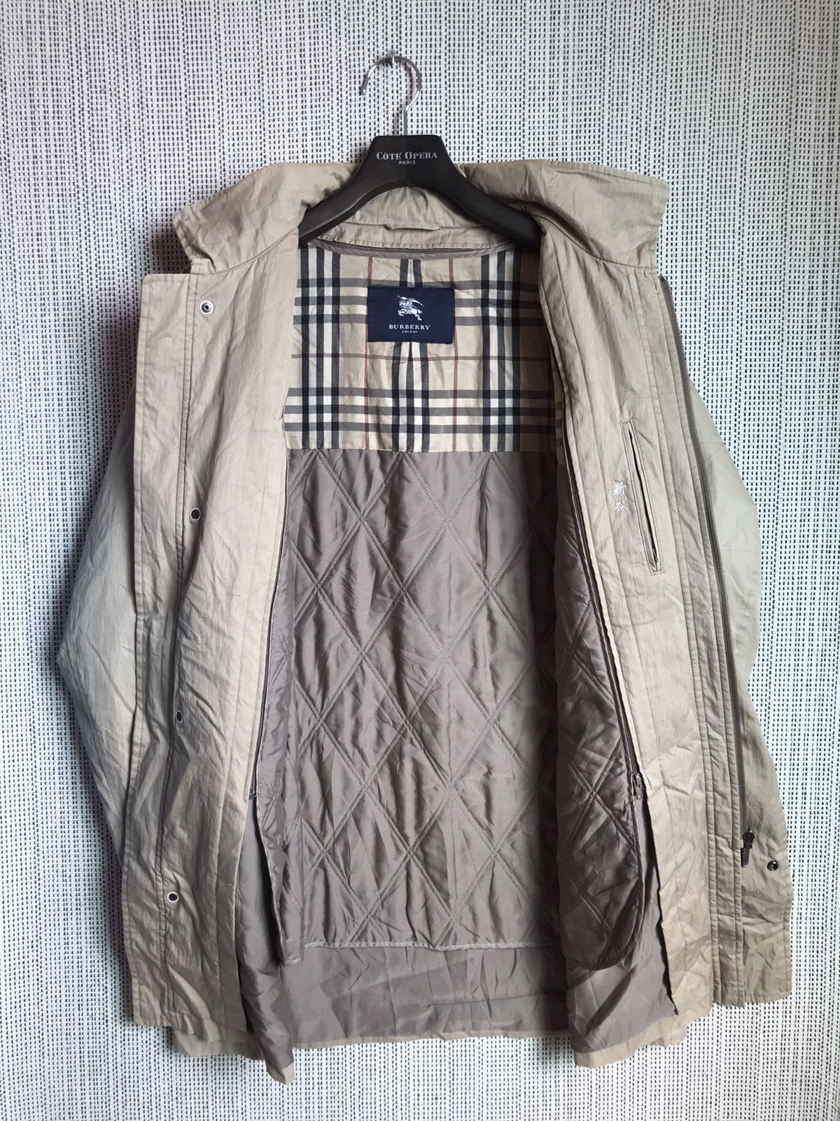 Burberry × Vintage ‼️VINTAGE BURBERRY PARKA JACKET INSIDE INNER NOVA CHECK ‼️ Size US L / EU 52-54 / 3 - 1 Thumbnail