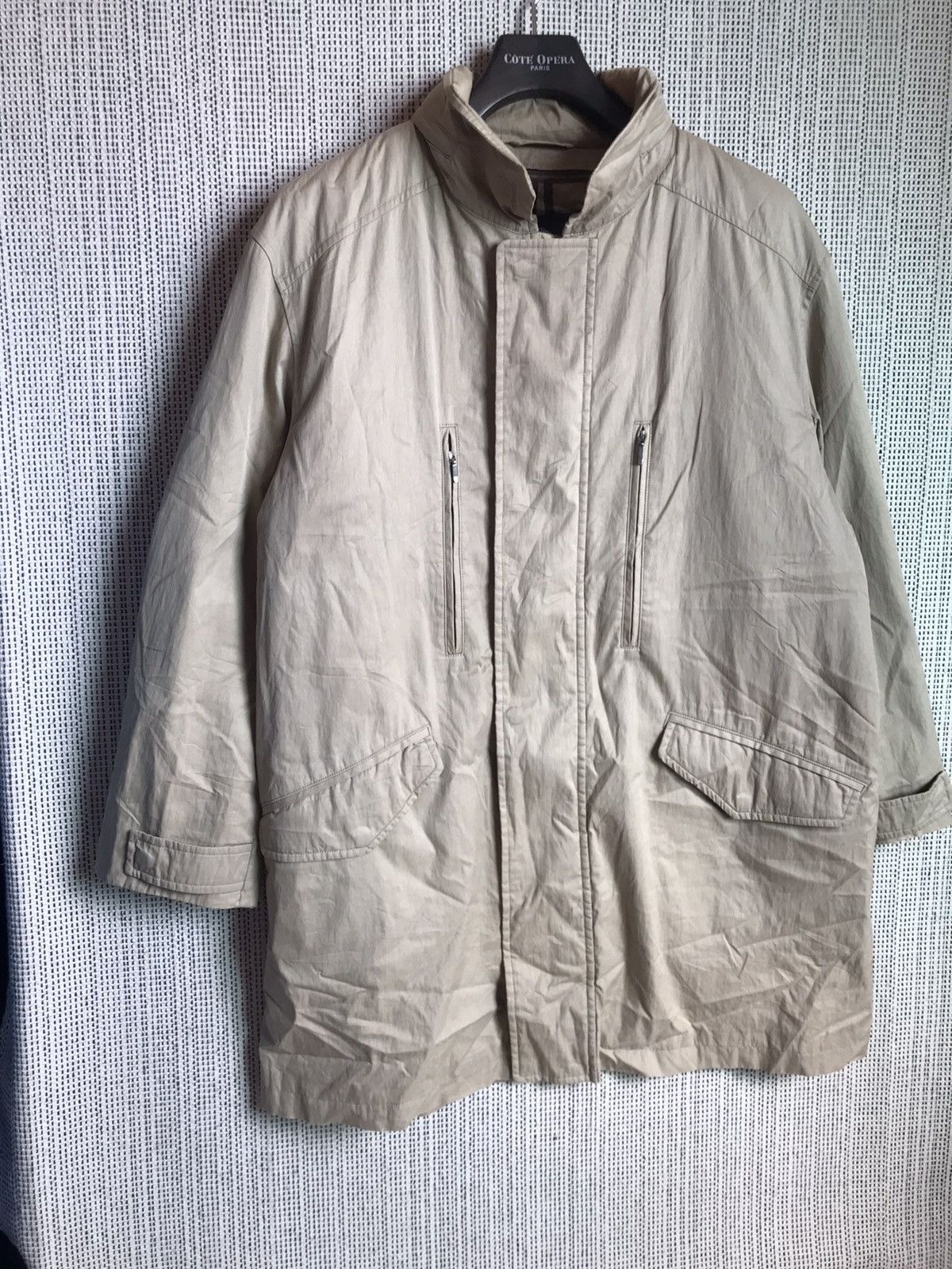 Burberry × Vintage ‼️VINTAGE BURBERRY PARKA JACKET INSIDE INNER NOVA CHECK ‼️ Size US L / EU 52-54 / 3 - 3 Thumbnail