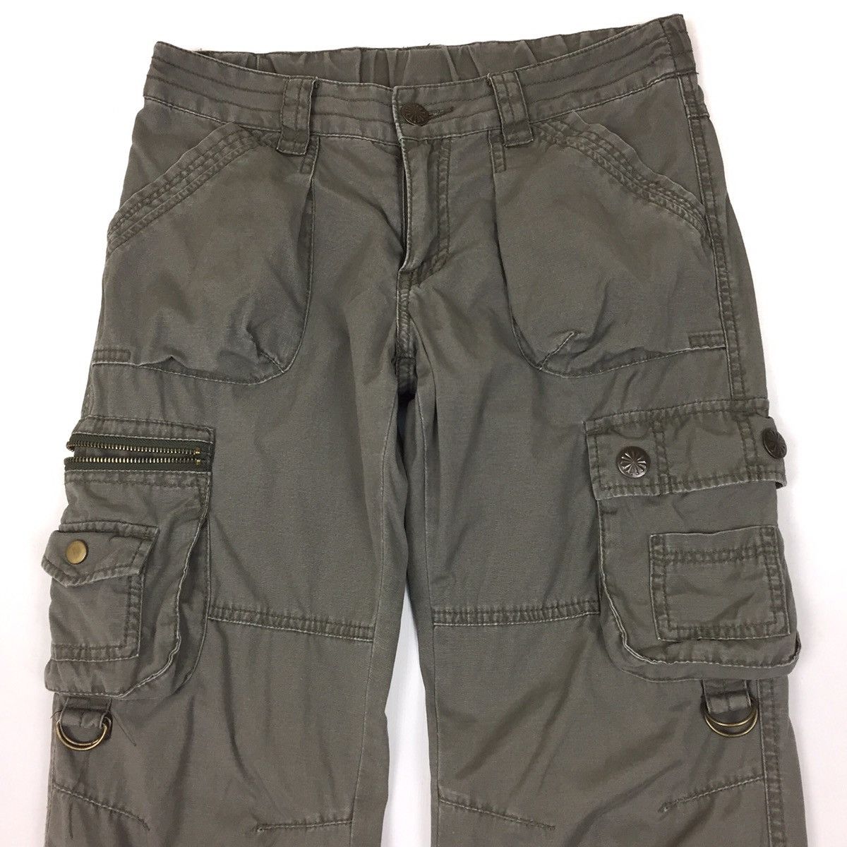 Japanese Brand Vintage Japanes Brand Cargo Pants Multiple Pocket Size US 30 / EU 46 - 4 Thumbnail