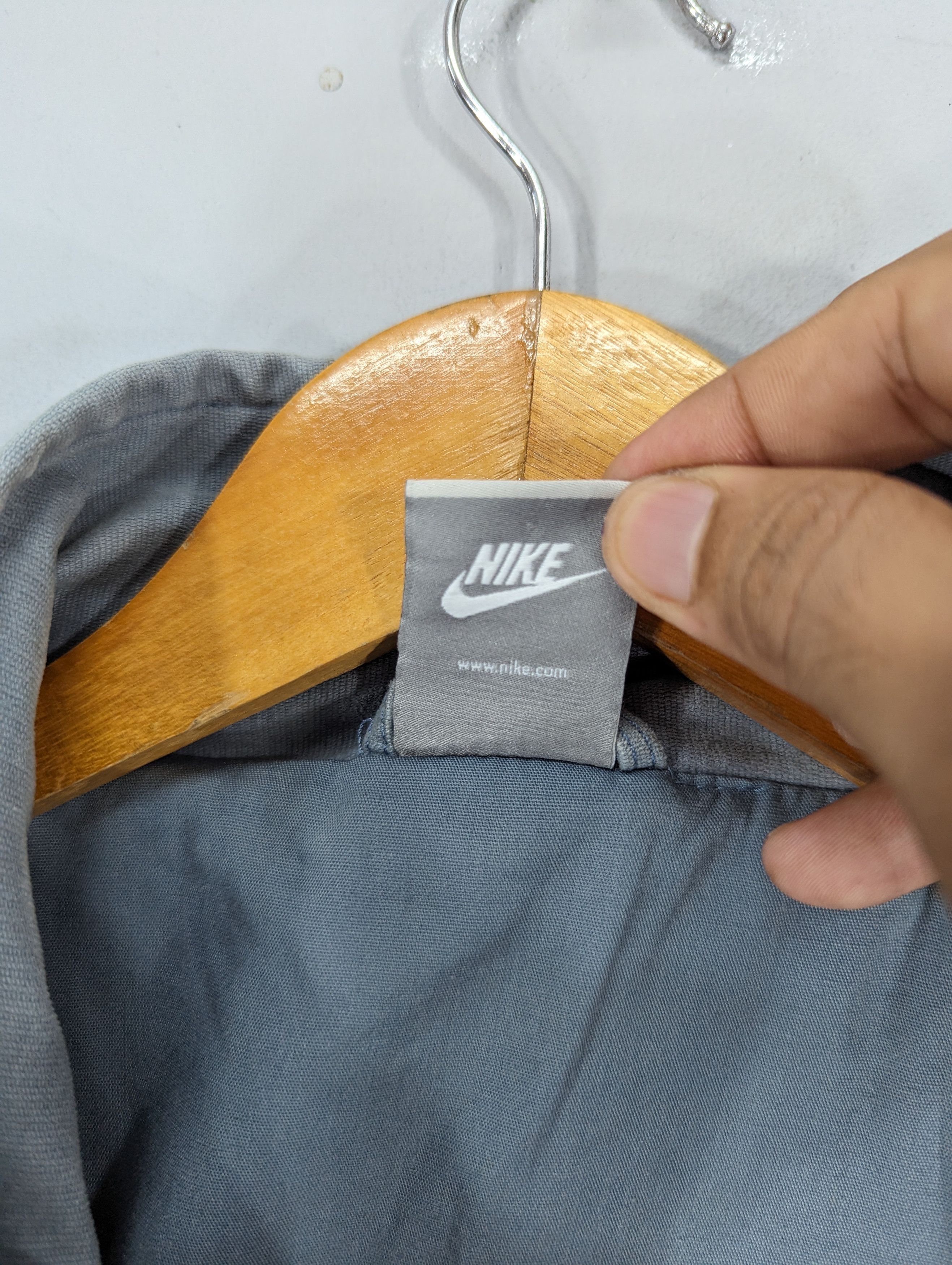 Hypebeast × Nike 🔥RARE🔥Nike MCMLXXII Faded Blue Motorcycles Style Jacket Size US M / EU 48-50 / 2 - 13 Thumbnail