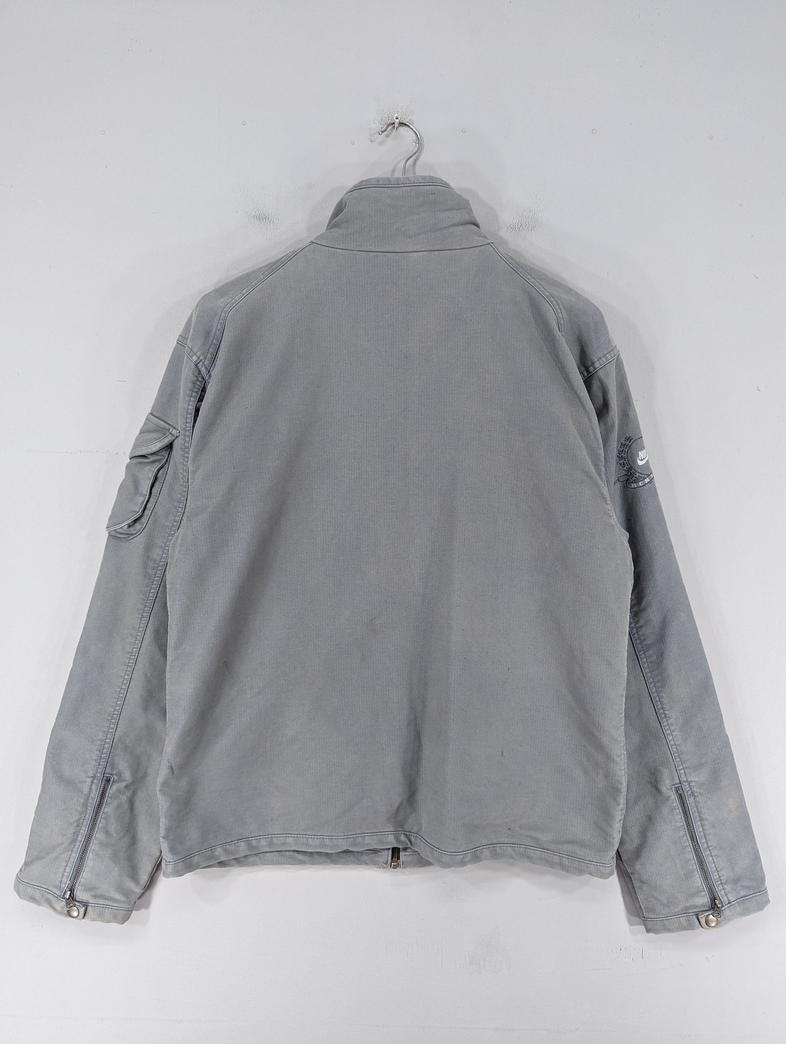 Hypebeast × Nike 🔥RARE🔥Nike MCMLXXII Faded Blue Motorcycles Style Jacket Size US M / EU 48-50 / 2 - 19 Thumbnail