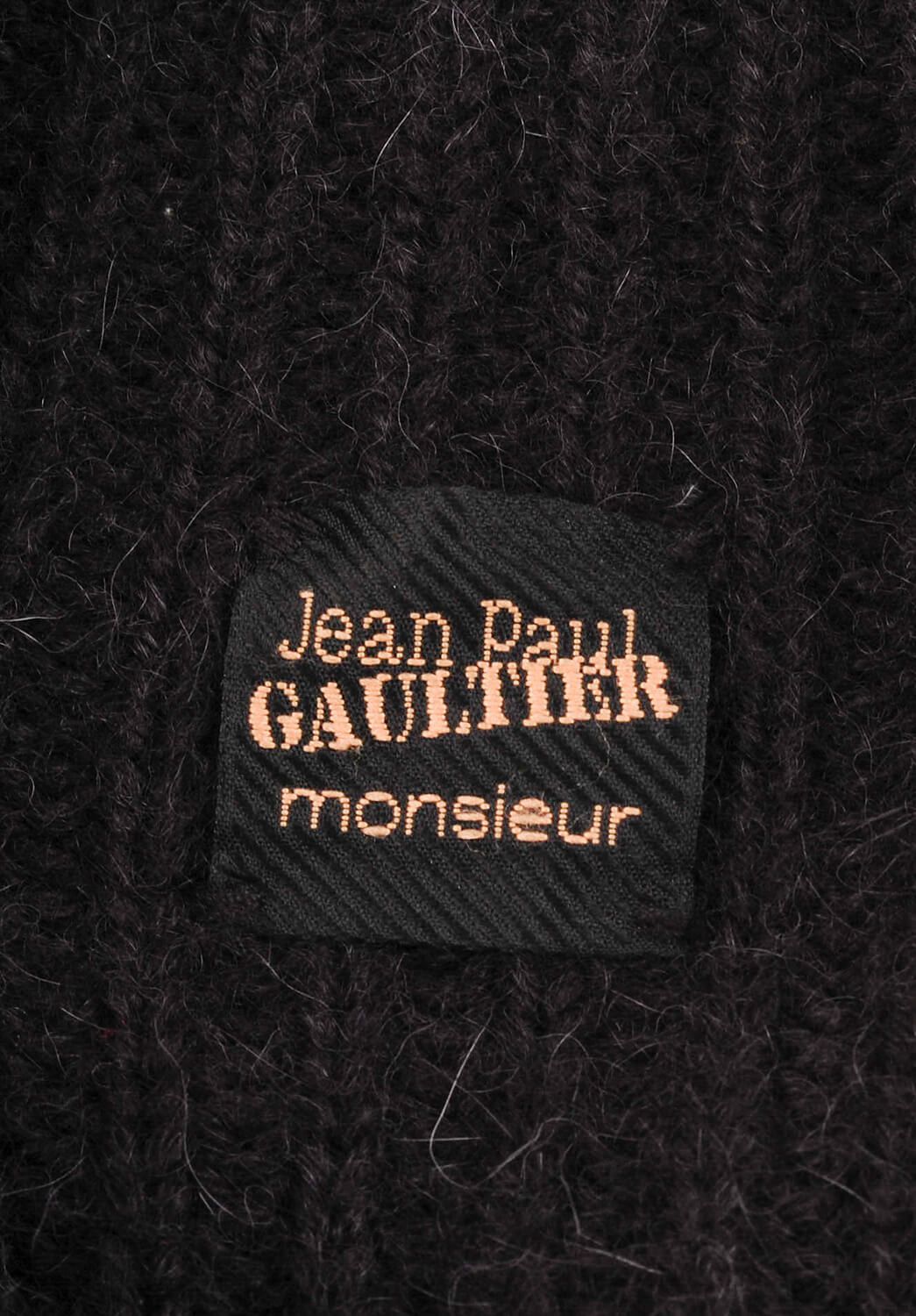 Jean Paul Gaultier Jean Paul Gaultier Monsieur Front Leather Jacket/Sweater L Size US L / EU 52-54 / 3 - 6 Thumbnail