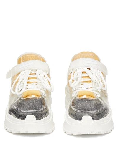 Maison Margiela Retro Fit Sponge Transparent Sneakers Size US 7 / EU 40 - 3 Thumbnail
