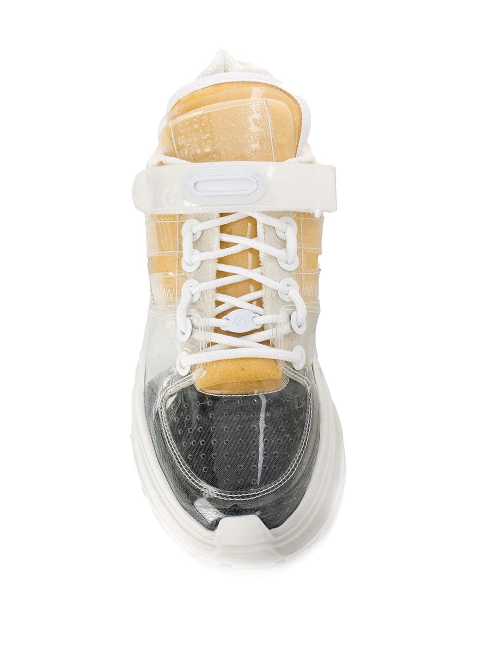 Maison Margiela Retro Fit Sponge Transparent Sneakers Size US 7 / EU 40 - 4 Thumbnail