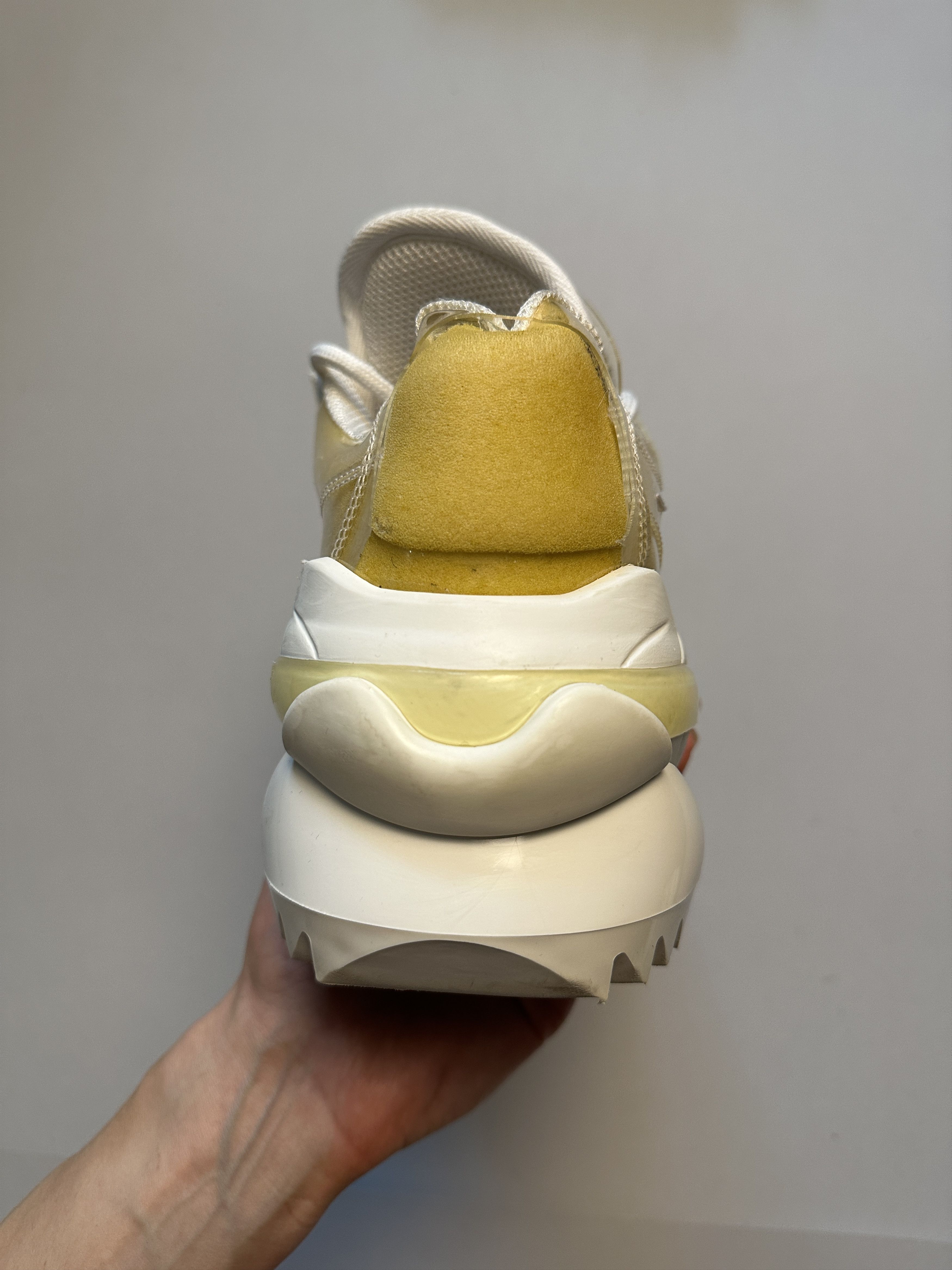 Maison Margiela Retro Fit Sponge Transparent Sneakers Size US 7 / EU 40 - 10 Thumbnail