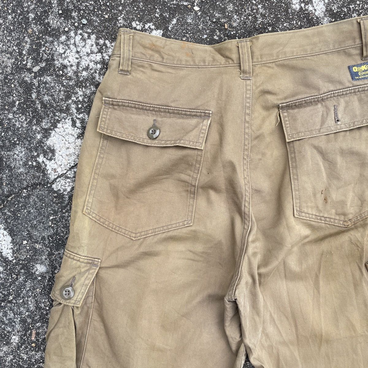 Oshkosh Vintage Oshkosh Tactical Military Faded Cargo Pants Size US 32 / EU 48 - 9 Thumbnail