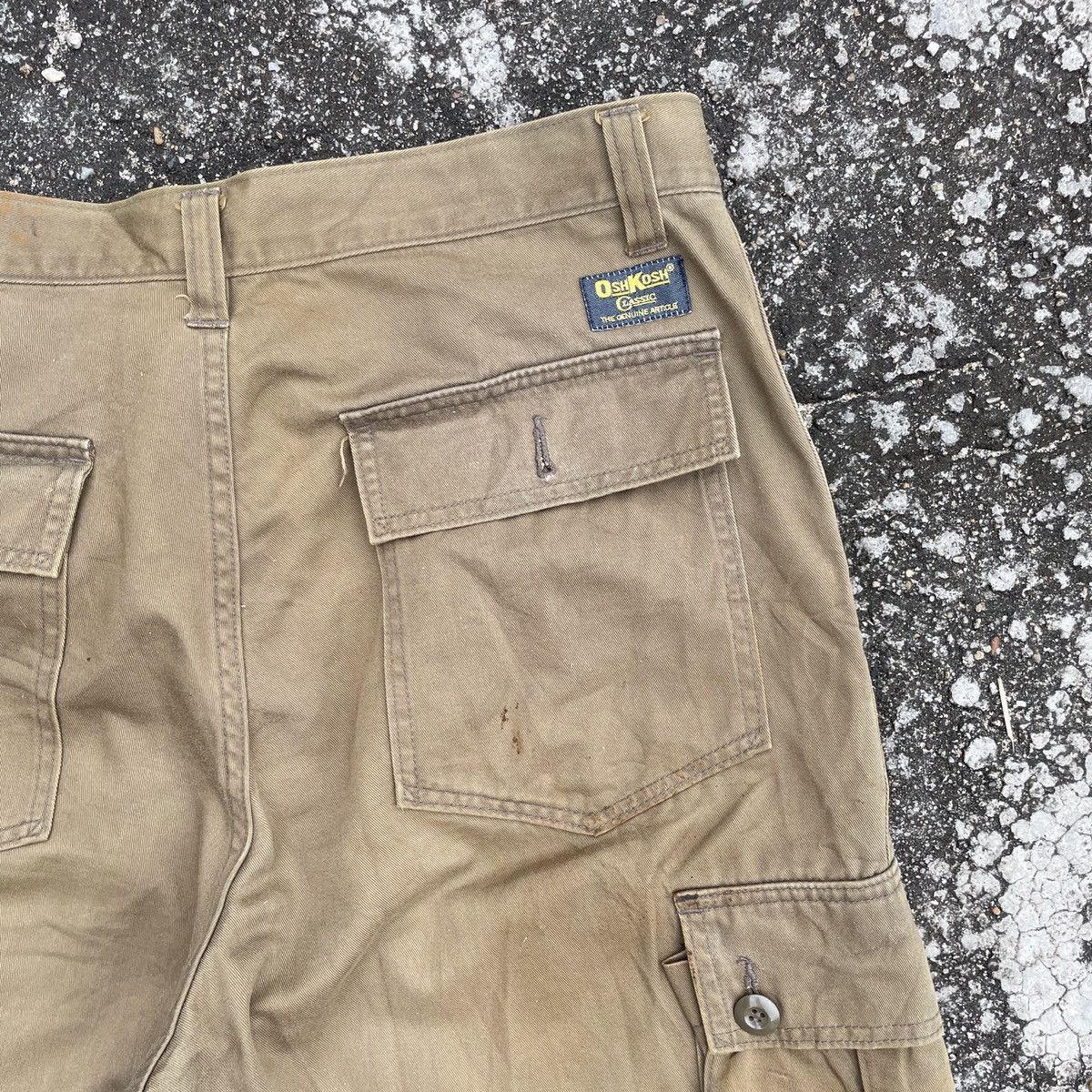 Oshkosh Vintage Oshkosh Tactical Military Faded Cargo Pants Size US 32 / EU 48 - 8 Thumbnail