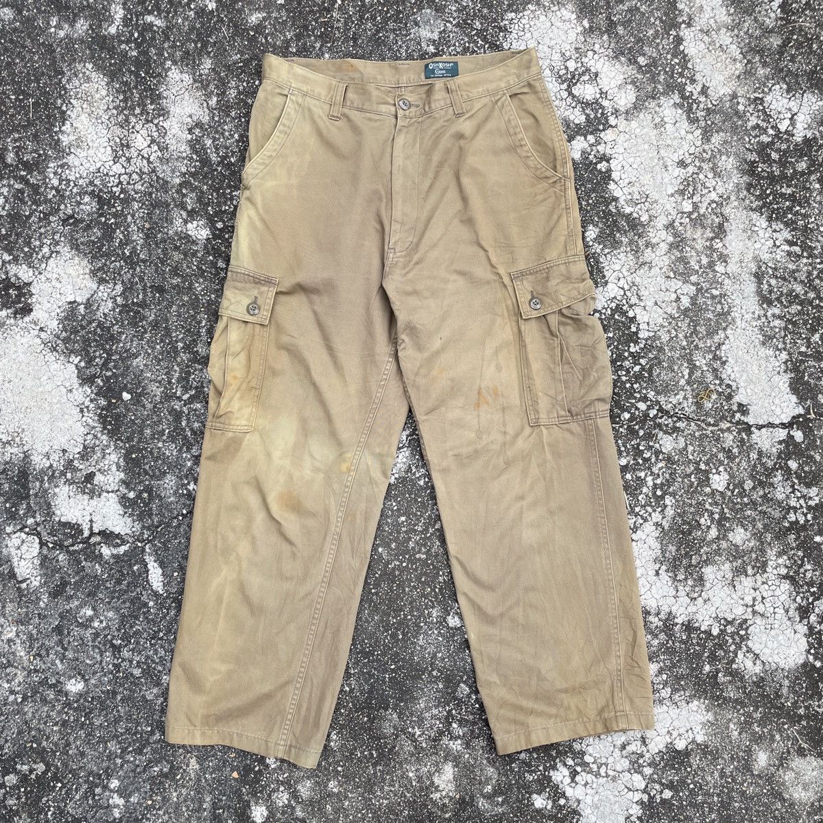 Oshkosh Vintage Oshkosh Tactical Military Faded Cargo Pants Size US 32 / EU 48 - 1 Thumbnail