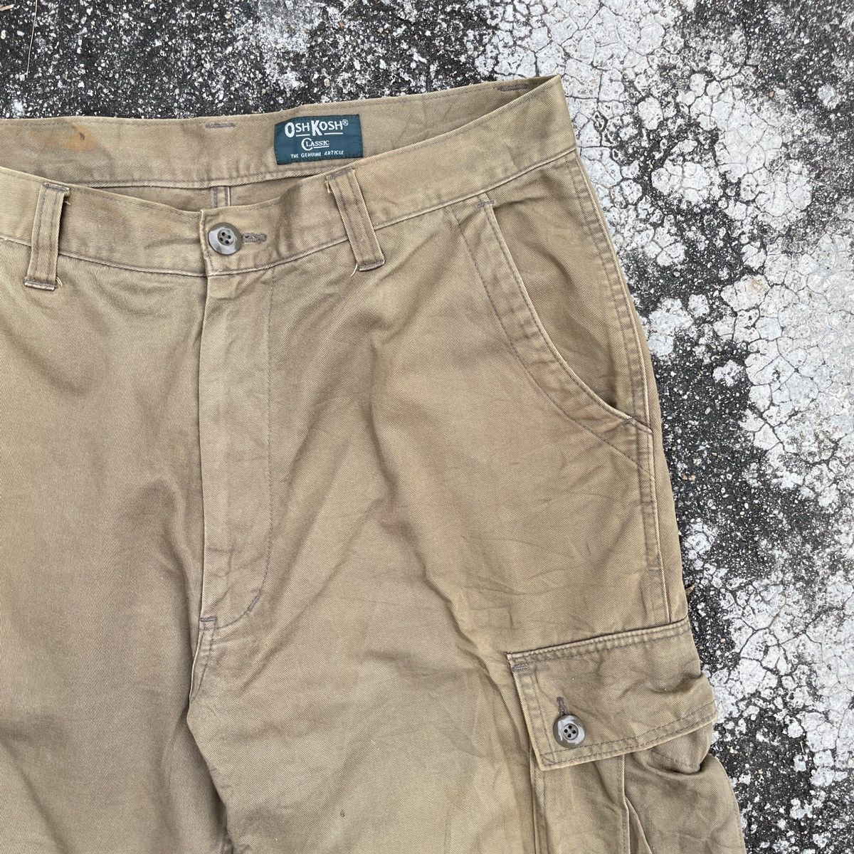 Oshkosh Vintage Oshkosh Tactical Military Faded Cargo Pants Size US 32 / EU 48 - 2 Thumbnail
