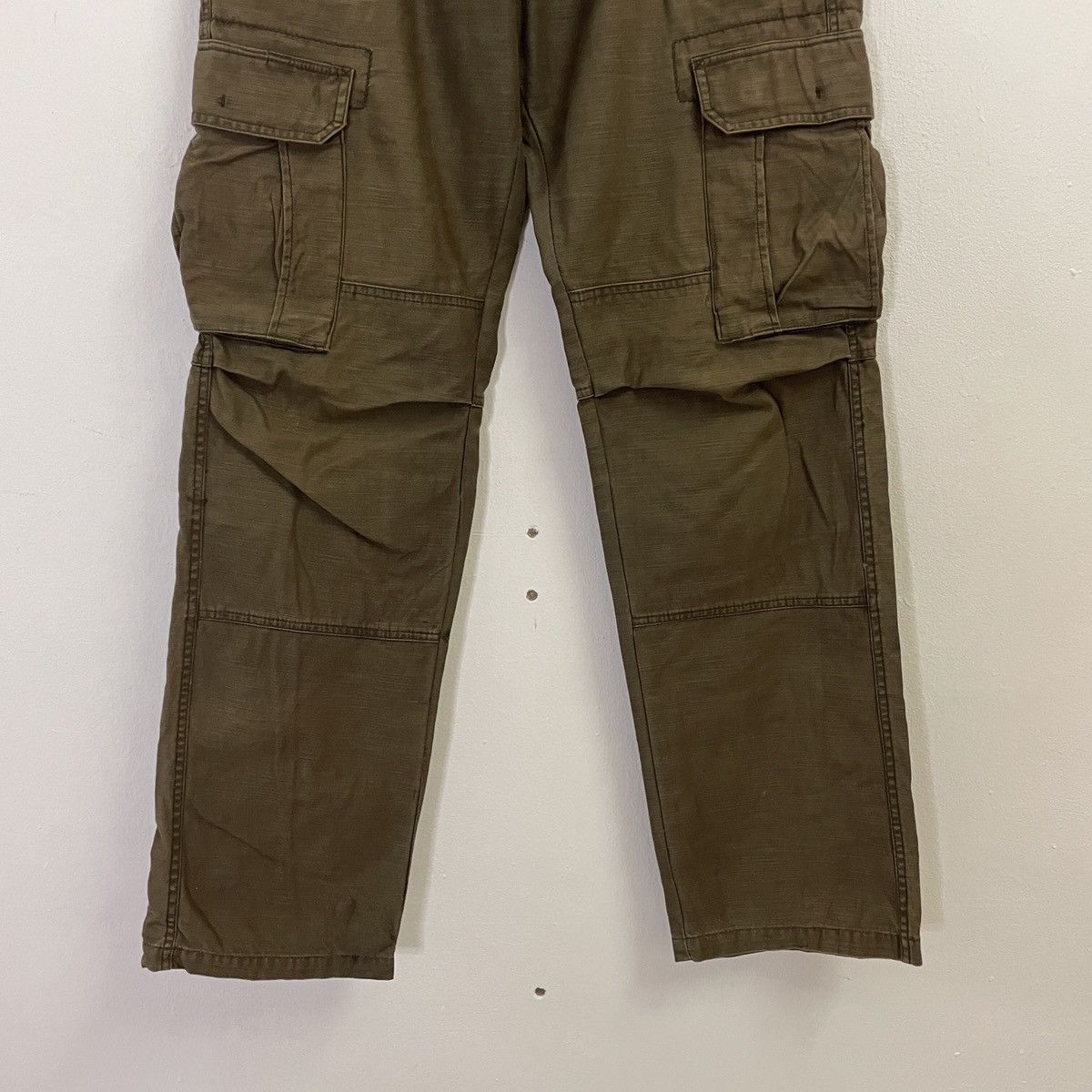 Japanese Brand Vintage Global Work Utility 8 Pocket Cargo Pants Size US 35 - 4 Thumbnail