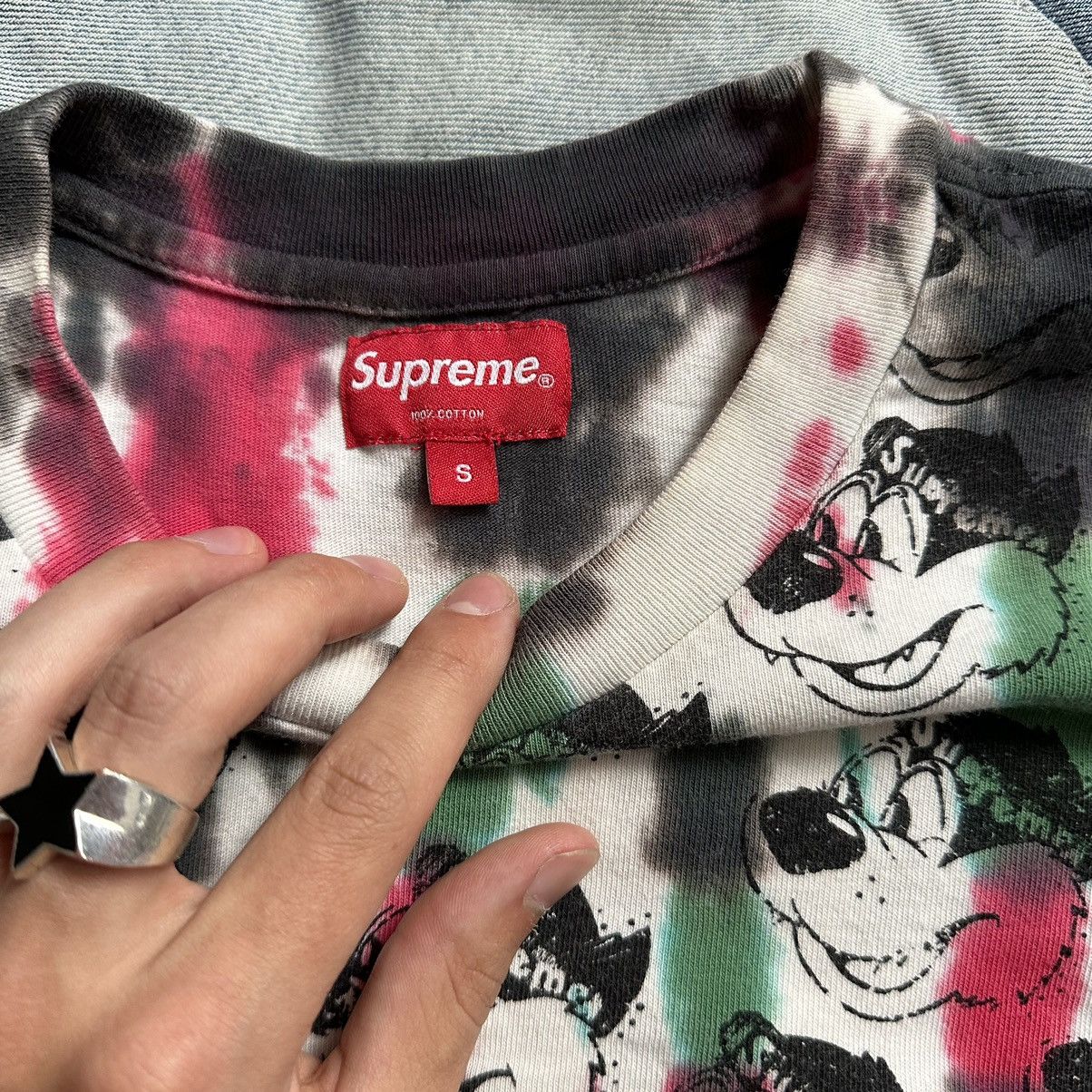 Supreme Supreme Tie Dye Dyed Bear Longsleeve Shirt Top Size US S / EU 44-46 / 1 - 5 Thumbnail