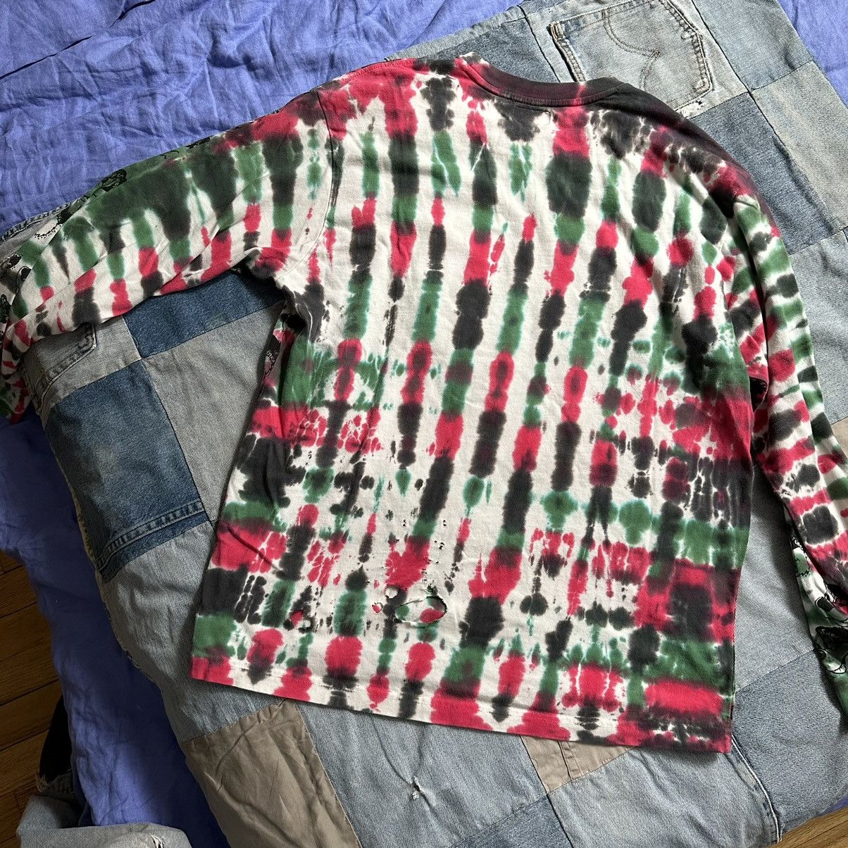 Supreme Supreme Tie Dye Dyed Bear Longsleeve Shirt Top Size US S / EU 44-46 / 1 - 6 Thumbnail