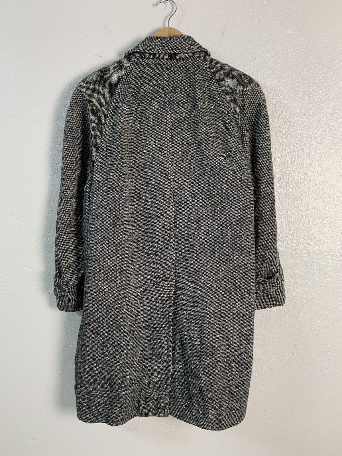 Burberry Burberrys Tweed Coat Size US M / EU 48-50 / 2 - 10 Thumbnail