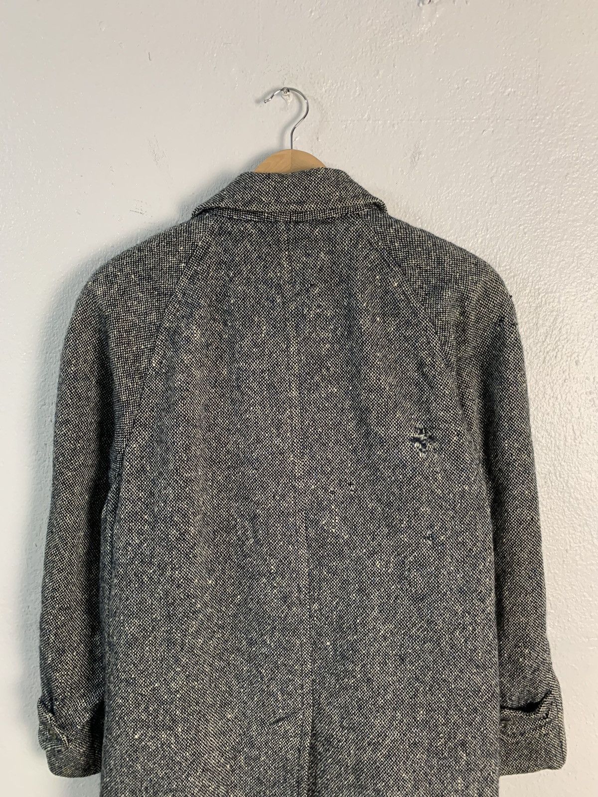 Burberry Burberrys Tweed Coat Size US M / EU 48-50 / 2 - 13 Thumbnail