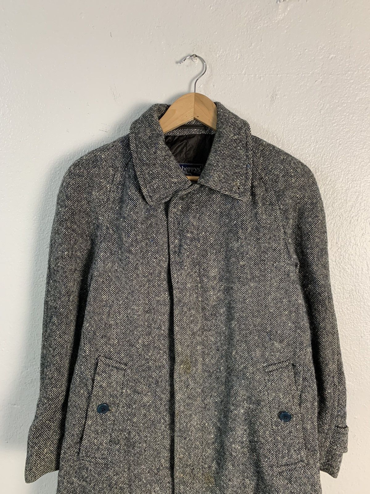 Burberry Burberrys Tweed Coat Size US M / EU 48-50 / 2 - 4 Thumbnail