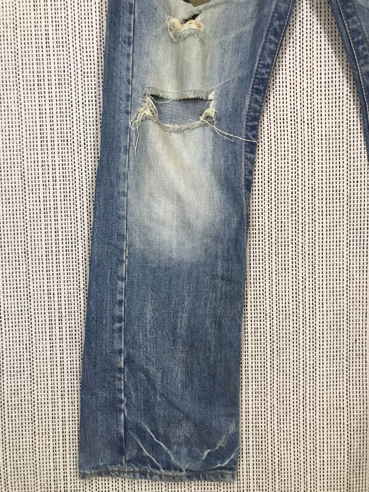 Japanese Brand ‼️JAPANASE PUNK BRAND TRIM CO.LTD DISTRESSED DENIM ‼️ Size US 33 - 7 Thumbnail