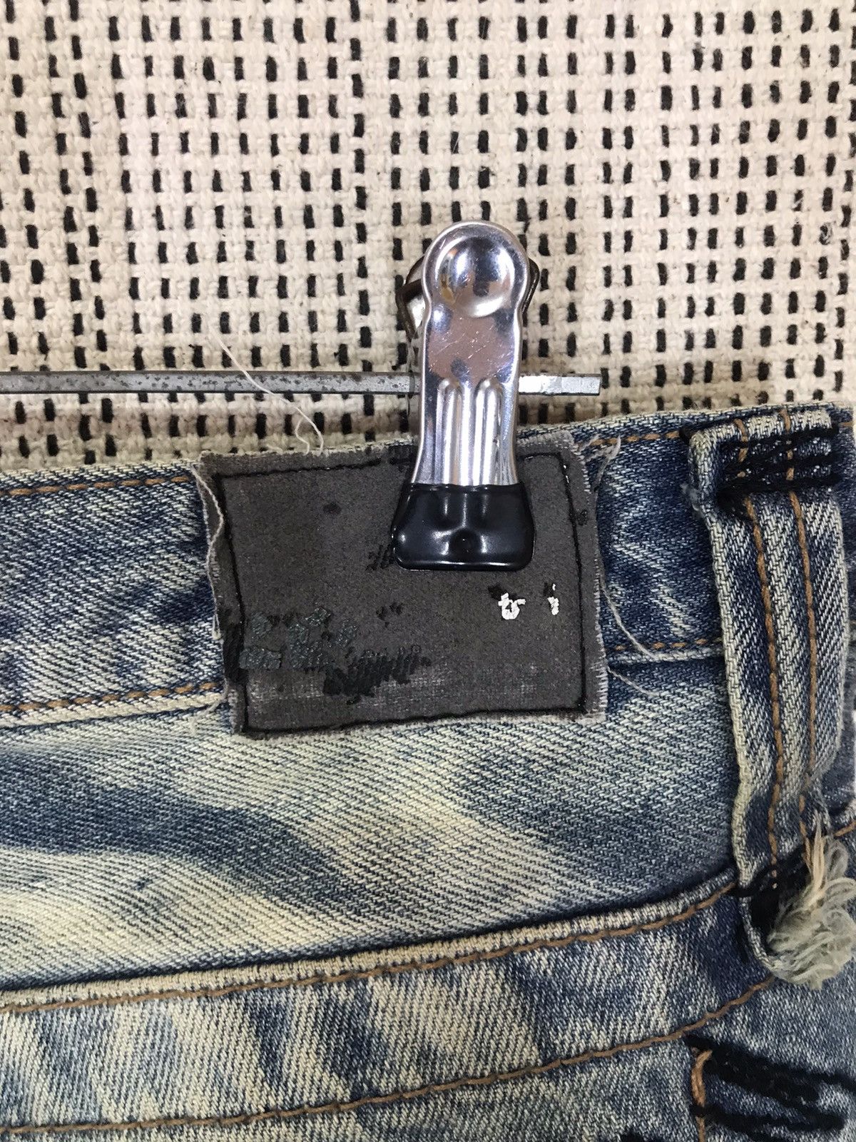 Japanese Brand ‼️JAPANASE PUNK BRAND TRIM CO.LTD DISTRESSED DENIM ‼️ Size US 33 - 10 Thumbnail
