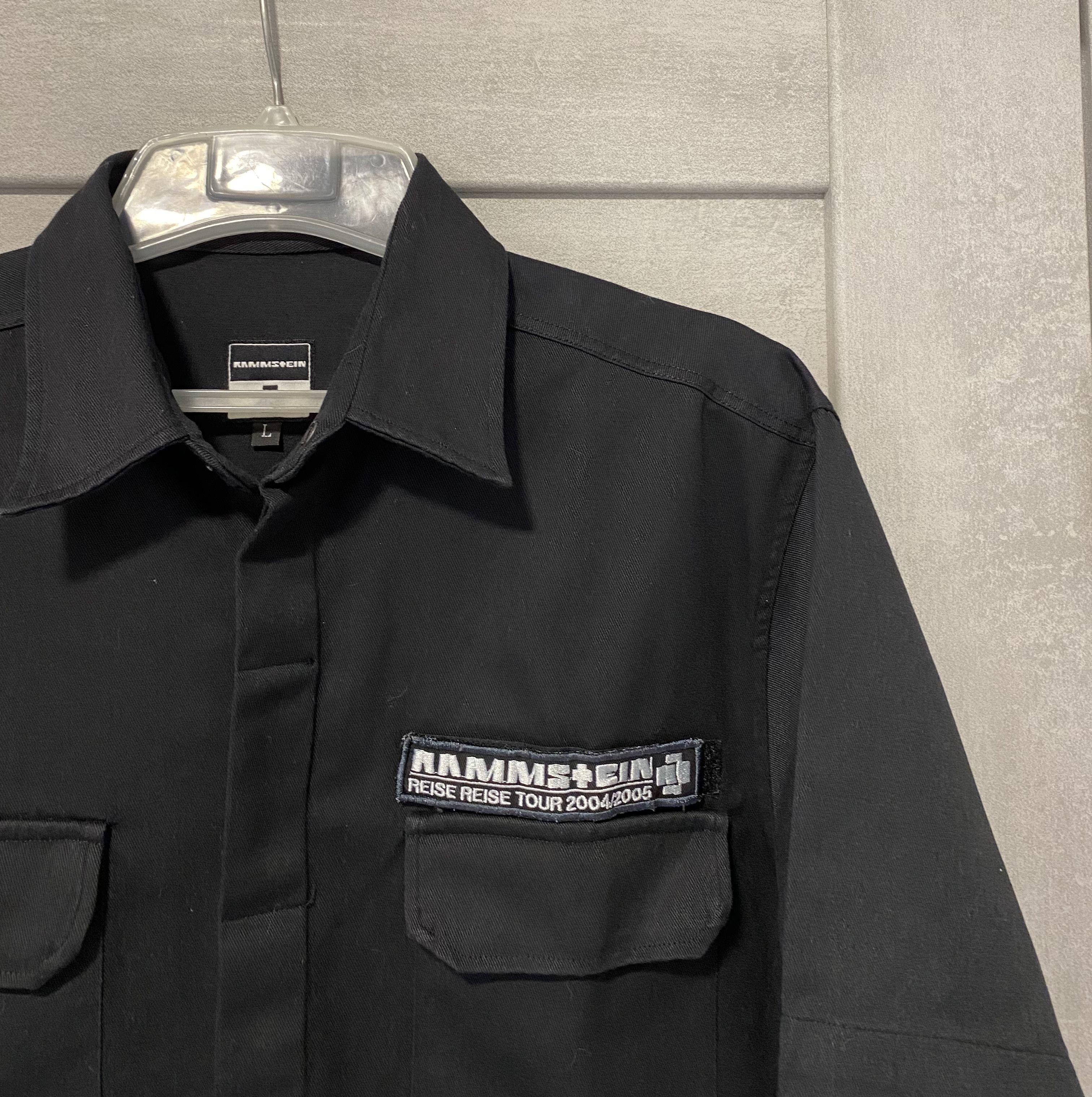 Band Tees × Vintage Vintage 2004 Rammstein reise reise short sleeve shirt Size US L / EU 52-54 / 3 - 4 Thumbnail