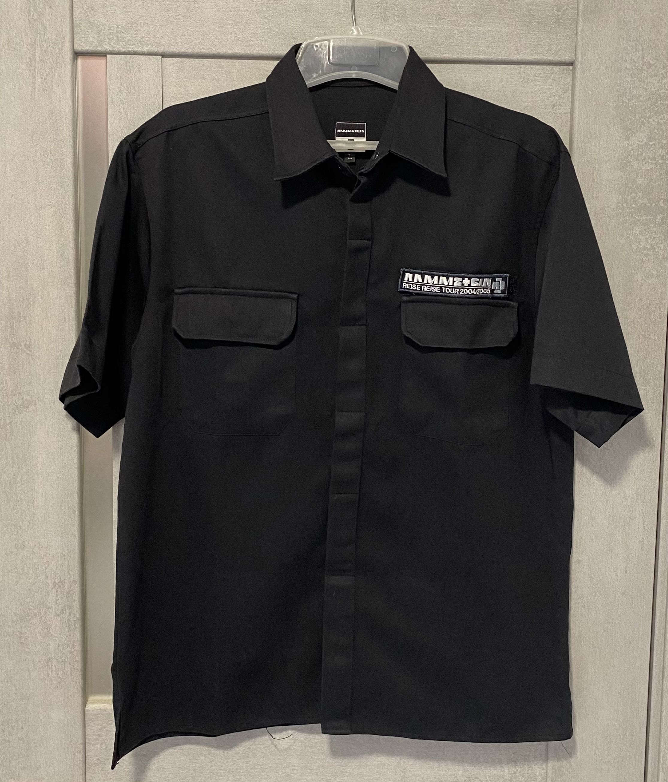 Band Tees × Vintage Vintage 2004 Rammstein reise reise short sleeve shirt Size US L / EU 52-54 / 3 - 1 Thumbnail