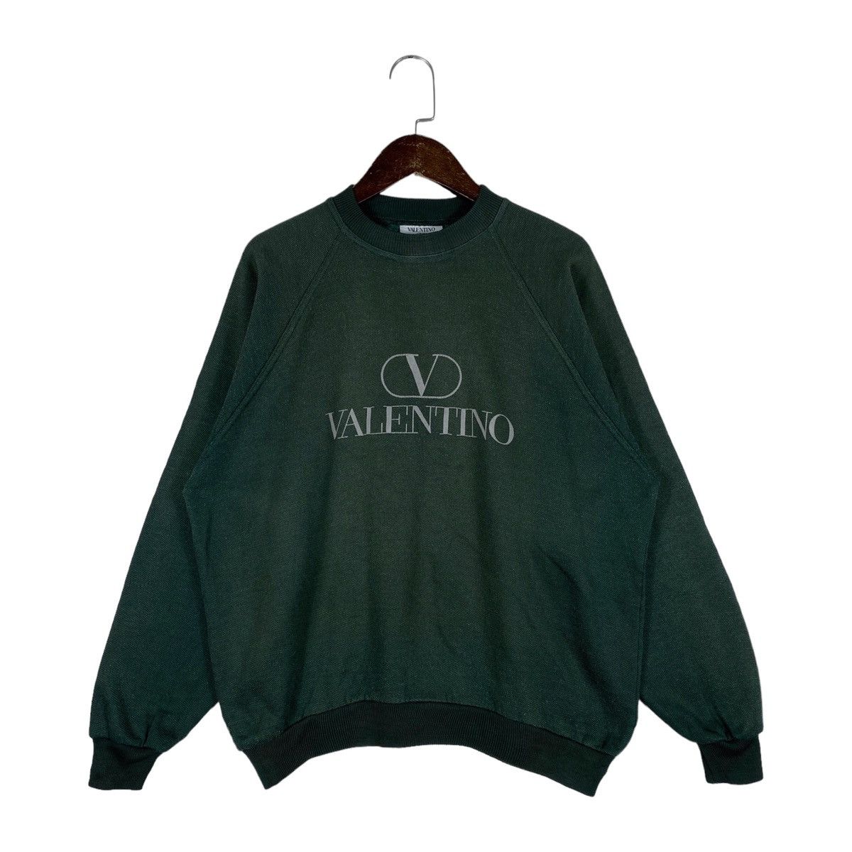 Valentino × Vintage Vintage Valentino Studio Made In Italy Velvet Sweatshirt Size US S / EU 44-46 / 1 - 2 Thumbnail