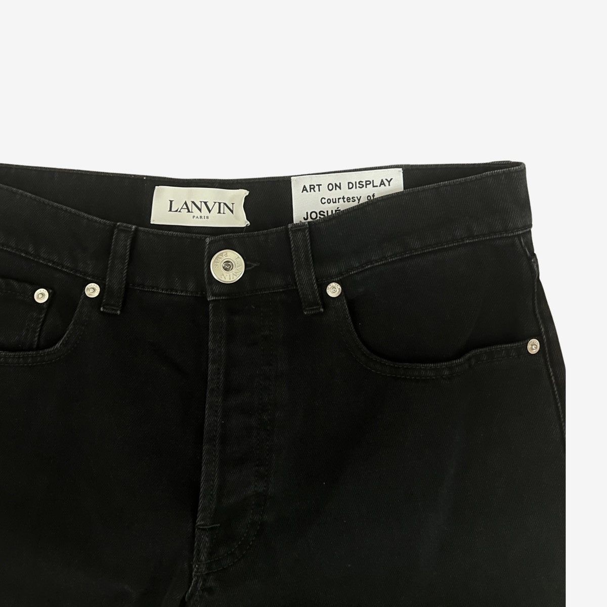 Gallery Dept. × Lanvin *1115$* Lanvin x Gallery Dept Denim with Leather Patch Size US 32 / EU 48 - 7 Thumbnail