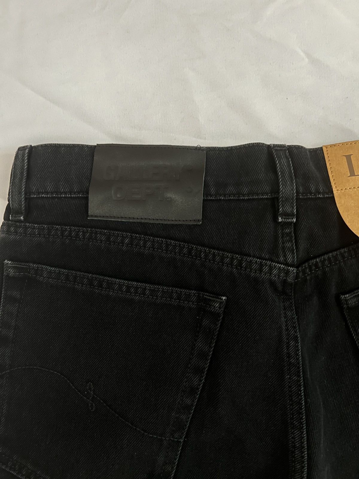 Gallery Dept. × Lanvin *1115$* Lanvin x Gallery Dept Denim with Leather Patch Size US 32 / EU 48 - 6 Thumbnail